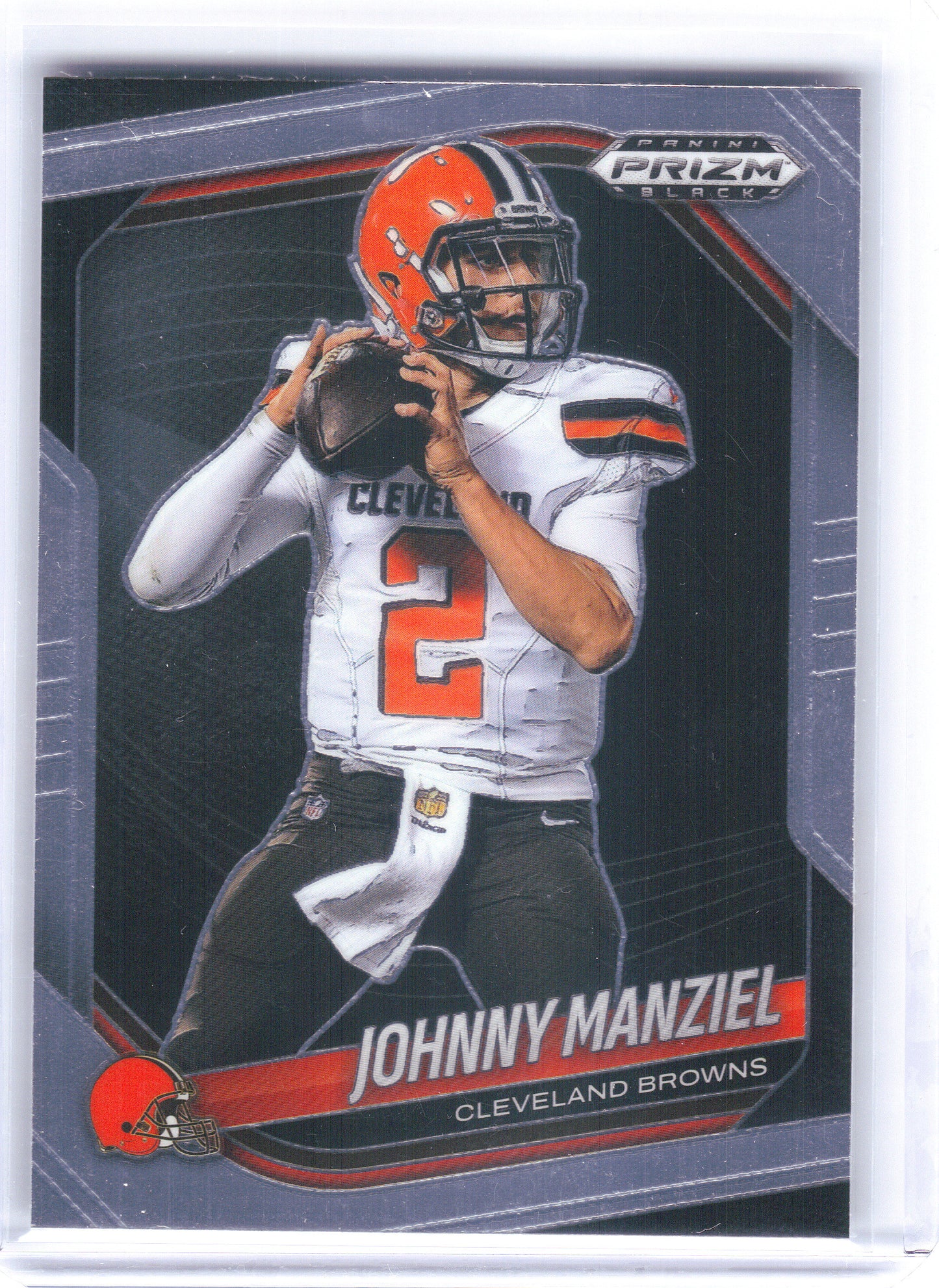 2025 Panini Prizm Black #33 Johnny Manziel Cleveland Browns