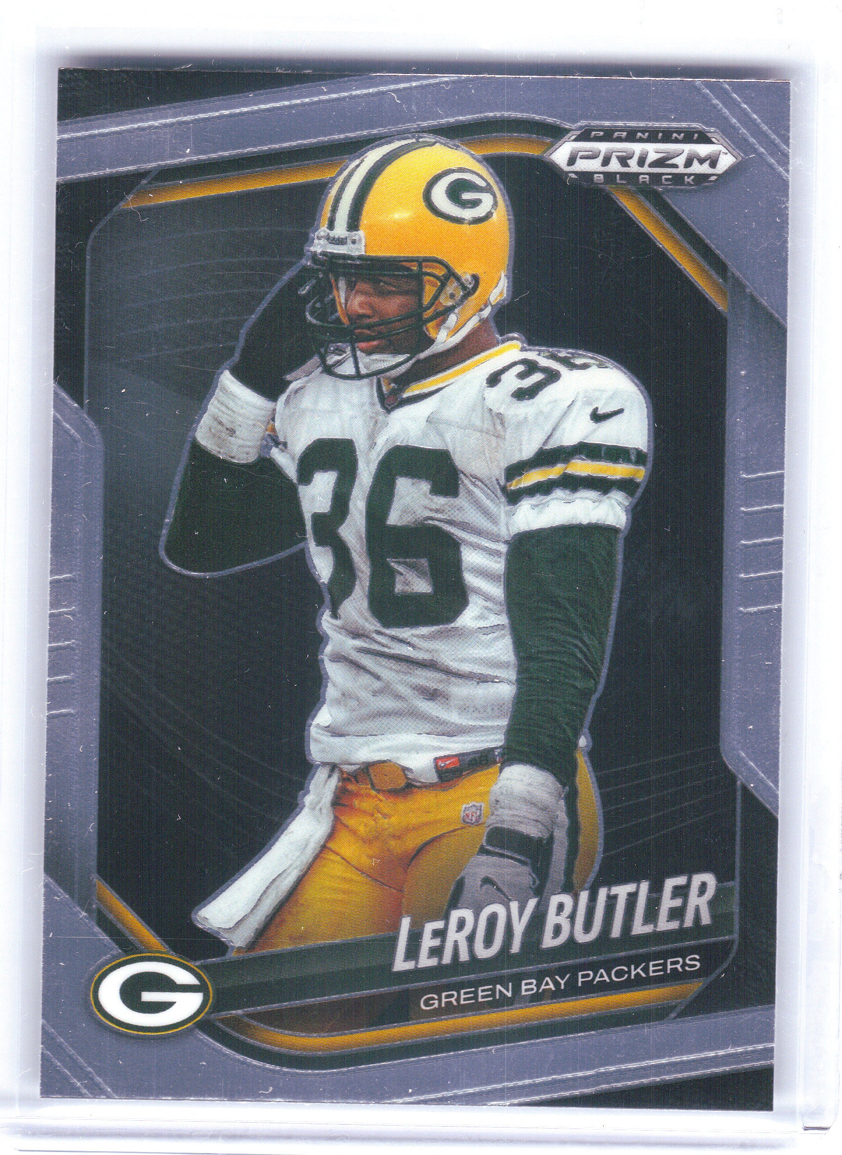 2025 Panini Prizm Black #62 LeRoy Butler Green Bay Packers