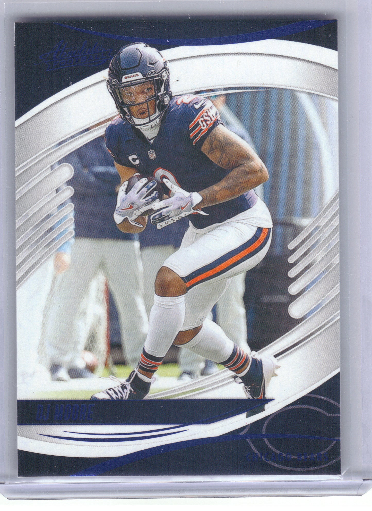 2025 Panini Absolute #30 DJ Moore Blue Chicago Bears