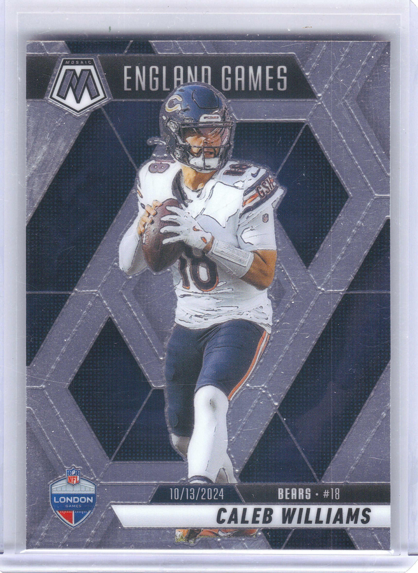 2025 Panini Mosaic #253 Caleb Williams Chicago Bears