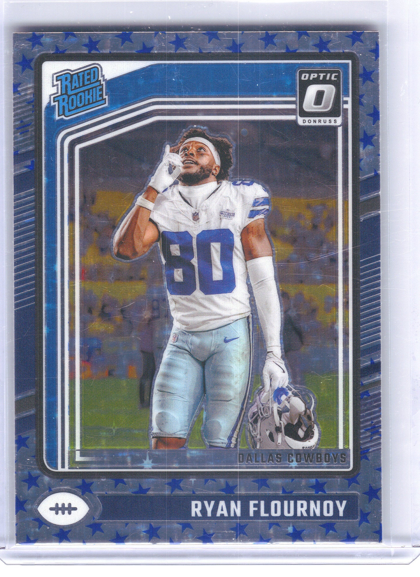 2024 Donruss Optic #288 Ryan Flournoy Stars Dallas Cowboys