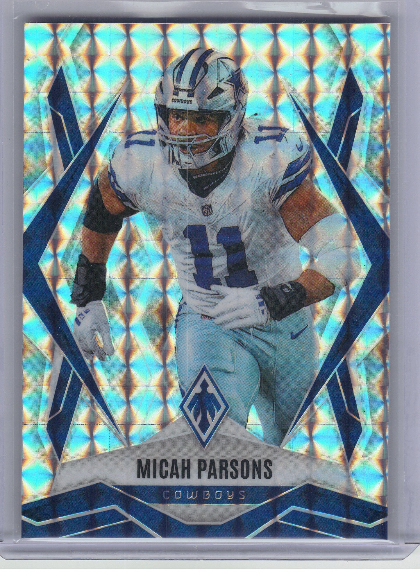 2025 Panini Phoenix #84 Micah Parsons Silver Prizm Dallas Cowboys