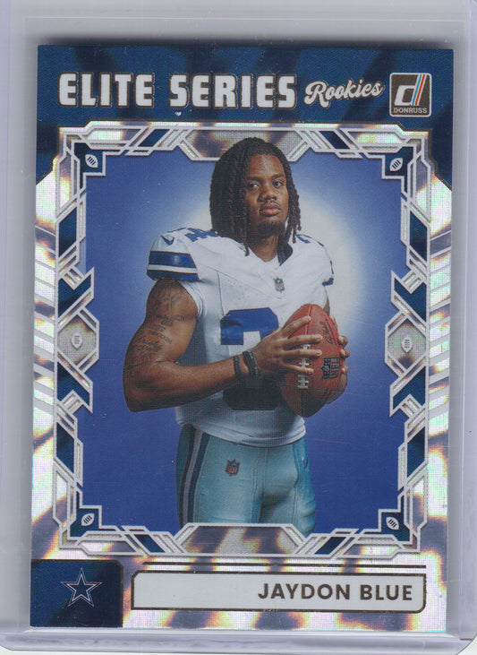 2025 Donruss #ESR-JBE Jaydon Blue The Elite Series Rookies Dallas Cowboys