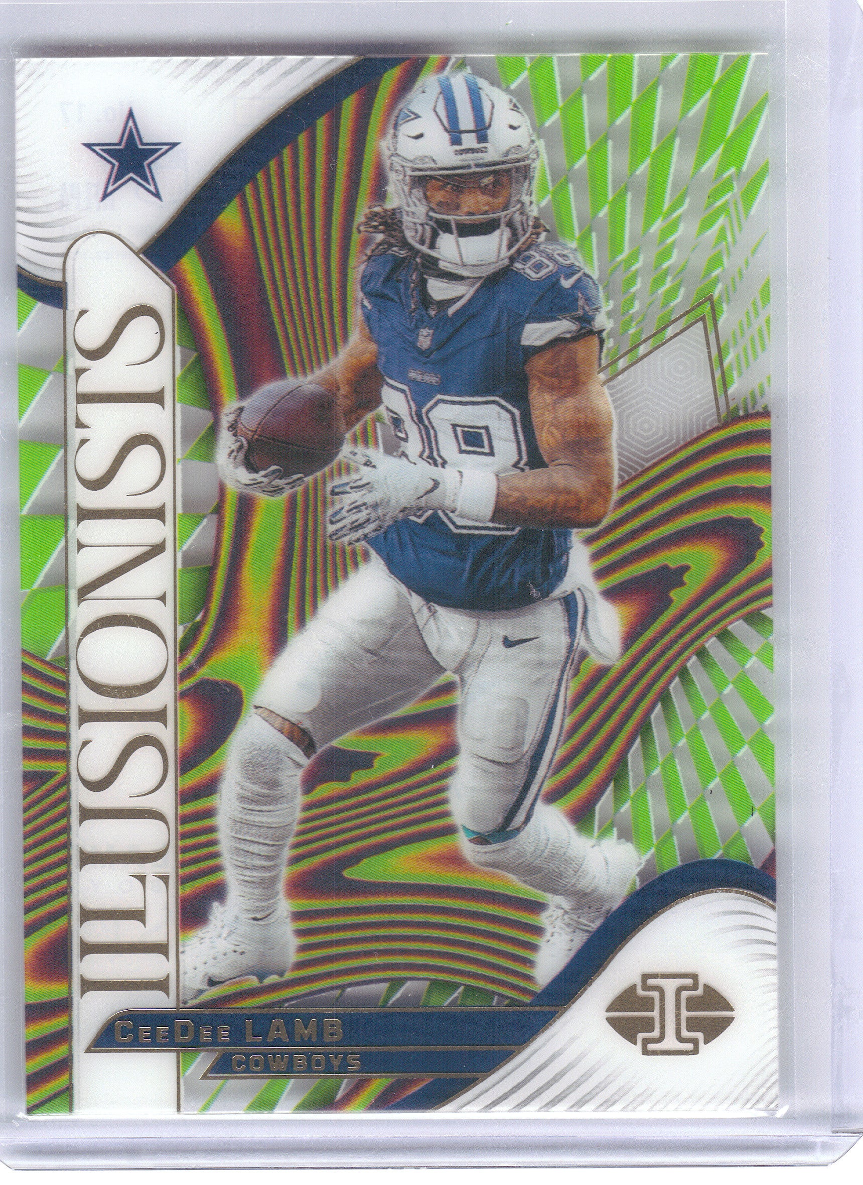 2024 Panini Illusions #17 CeeDee Lamb Illusionists Stardust Dallas Cowboys