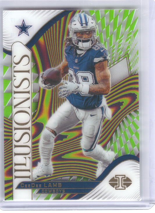 2024 Panini Illusions #17 CeeDee Lamb Illusionists Stardust Dallas Cowboys