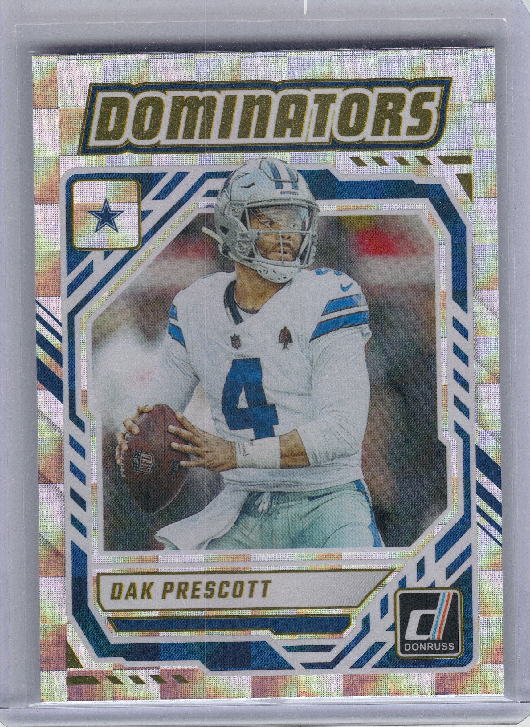 2025 Donruss #DOM-DPT Dak Prescott Dominators Dallas Cowboys