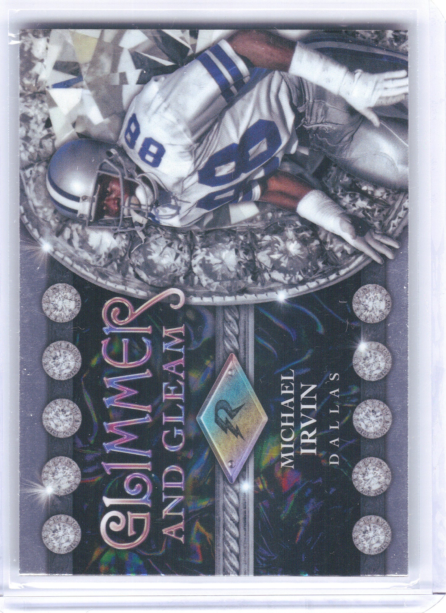 2024 Topps Resurgence #GG-15 Michael Irvin Glimmer and Gleam Dallas Cowboys
