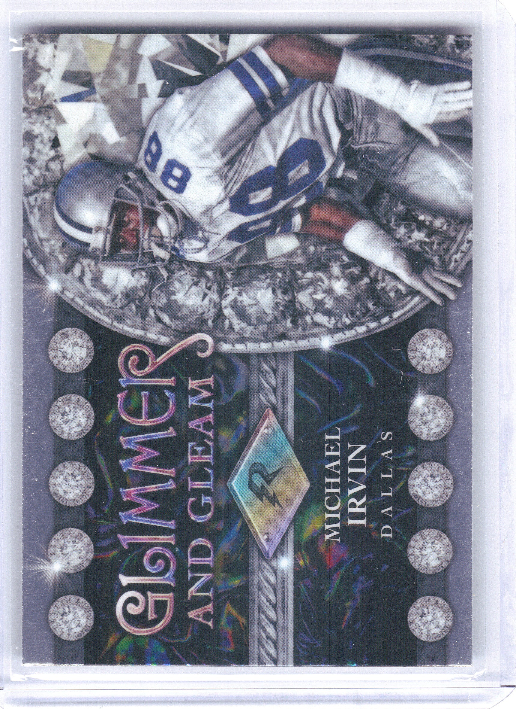 2024 Topps Resurgence #GG-15 Michael Irvin Glimmer and Gleam Dallas Cowboys