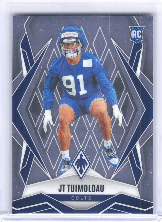 2025 Panini Phoenix #218 JT Tuimoloau Indianapolis Colts RC