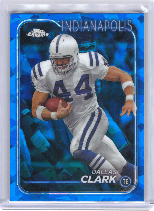 2024 Topps Chrome Sapphire Edition #88 Dallas Clark Indianapolis Colts