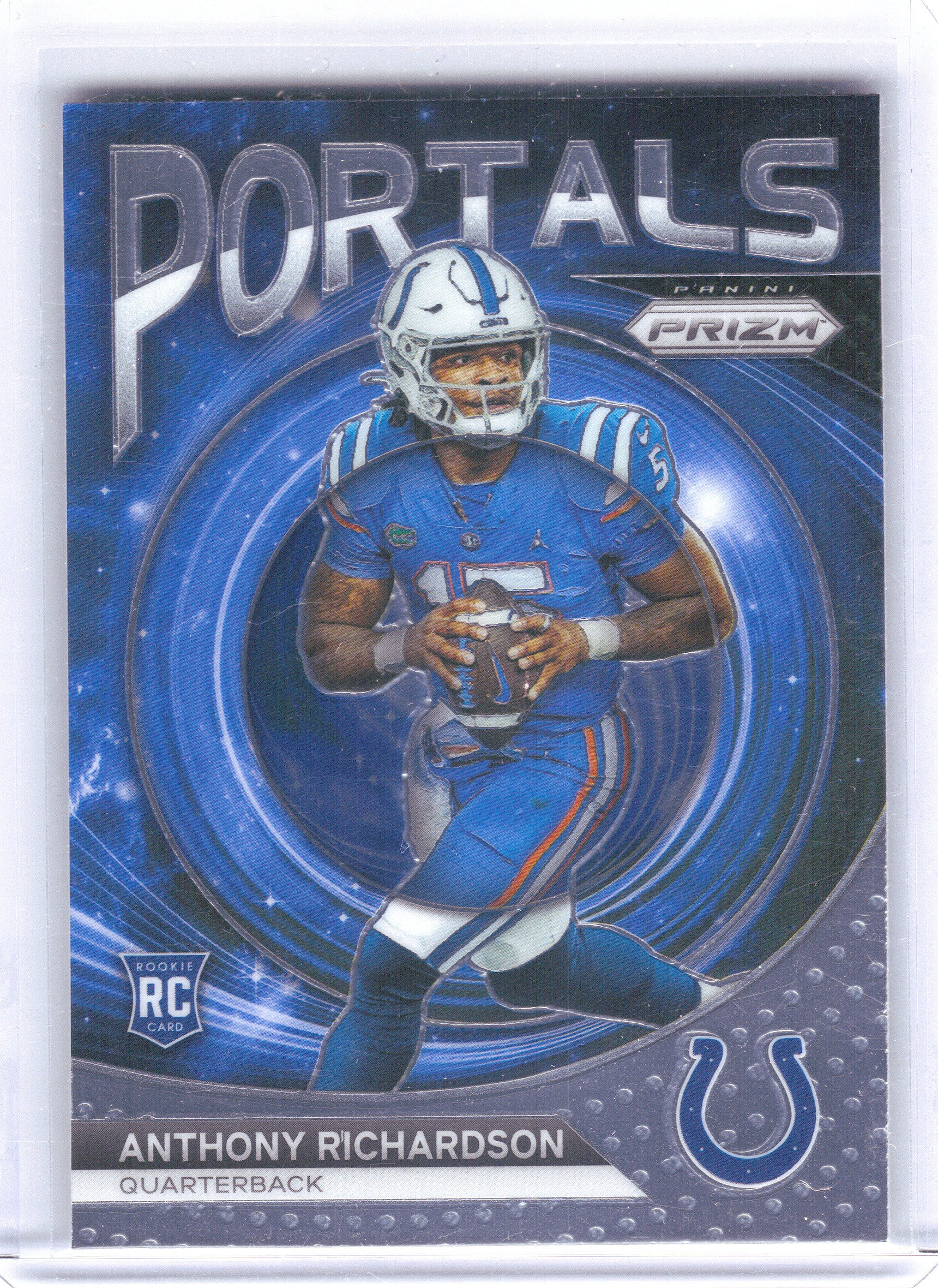 2023 Panini Prizm #PO-5 Anthony Richardson Portals