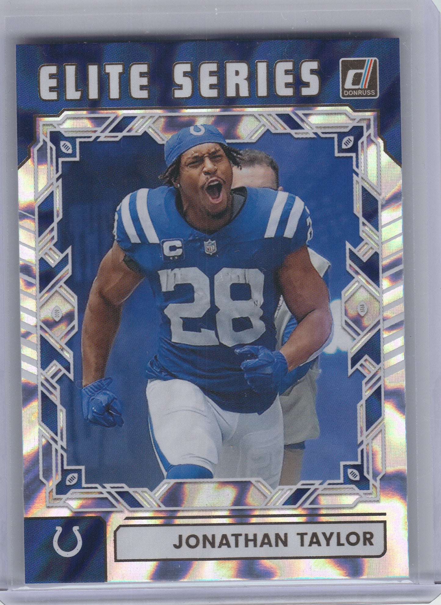 2025 Donruss #TES-JTA Jonathan Taylor The Elite Series Indianapolis Colts