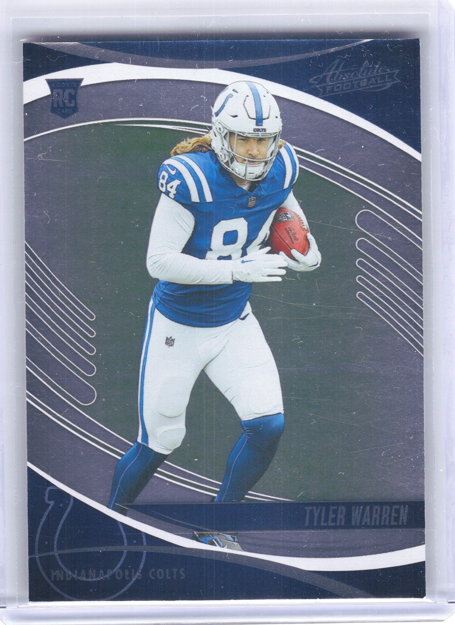 2025 Panini Absolute #195 Tyler Warren Retail Indianapolis Colts RC