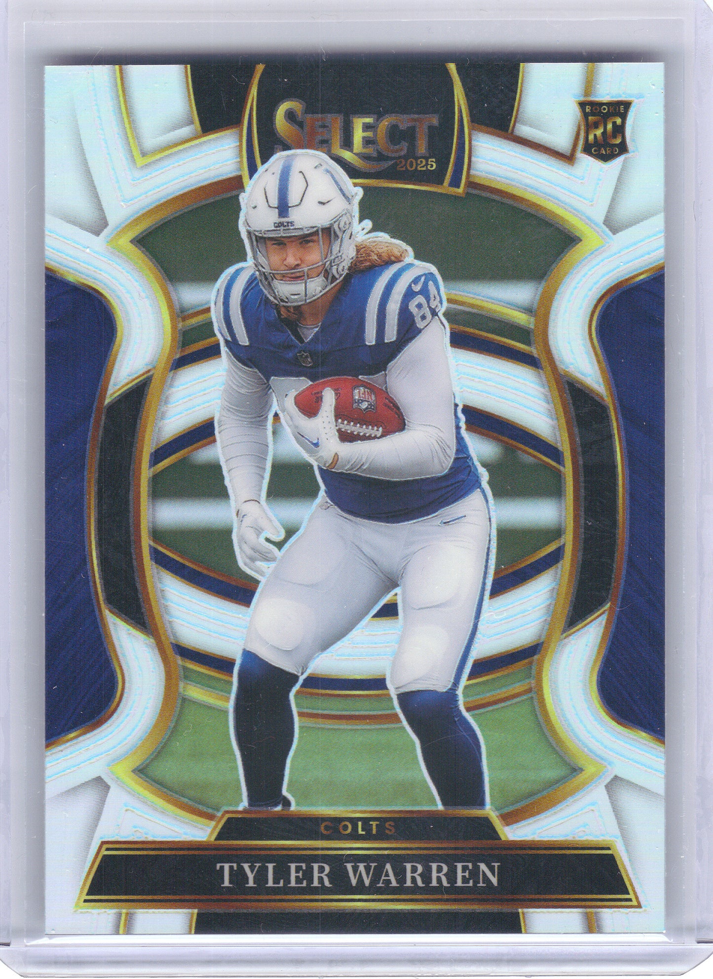 2025 Panini Select #33 Tyler Warren Silver Prizm Indianapolis Colts