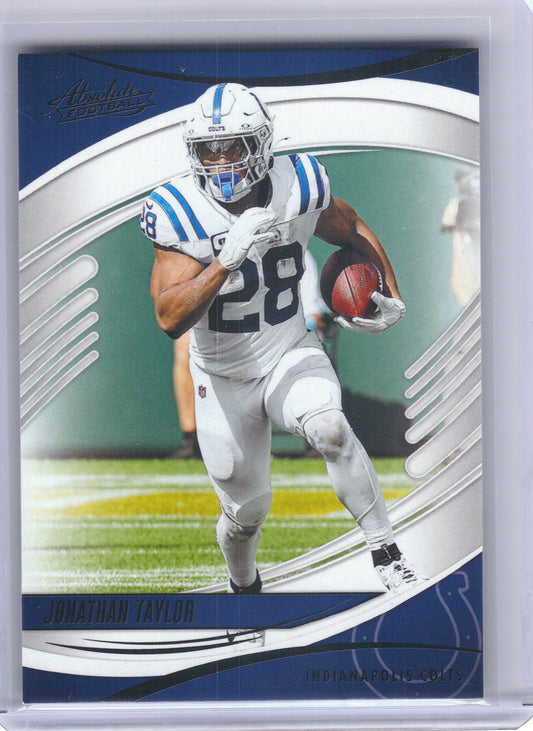 2025 Panini Absolute #81 Jonathan Taylor Retail Indianapolis Colts