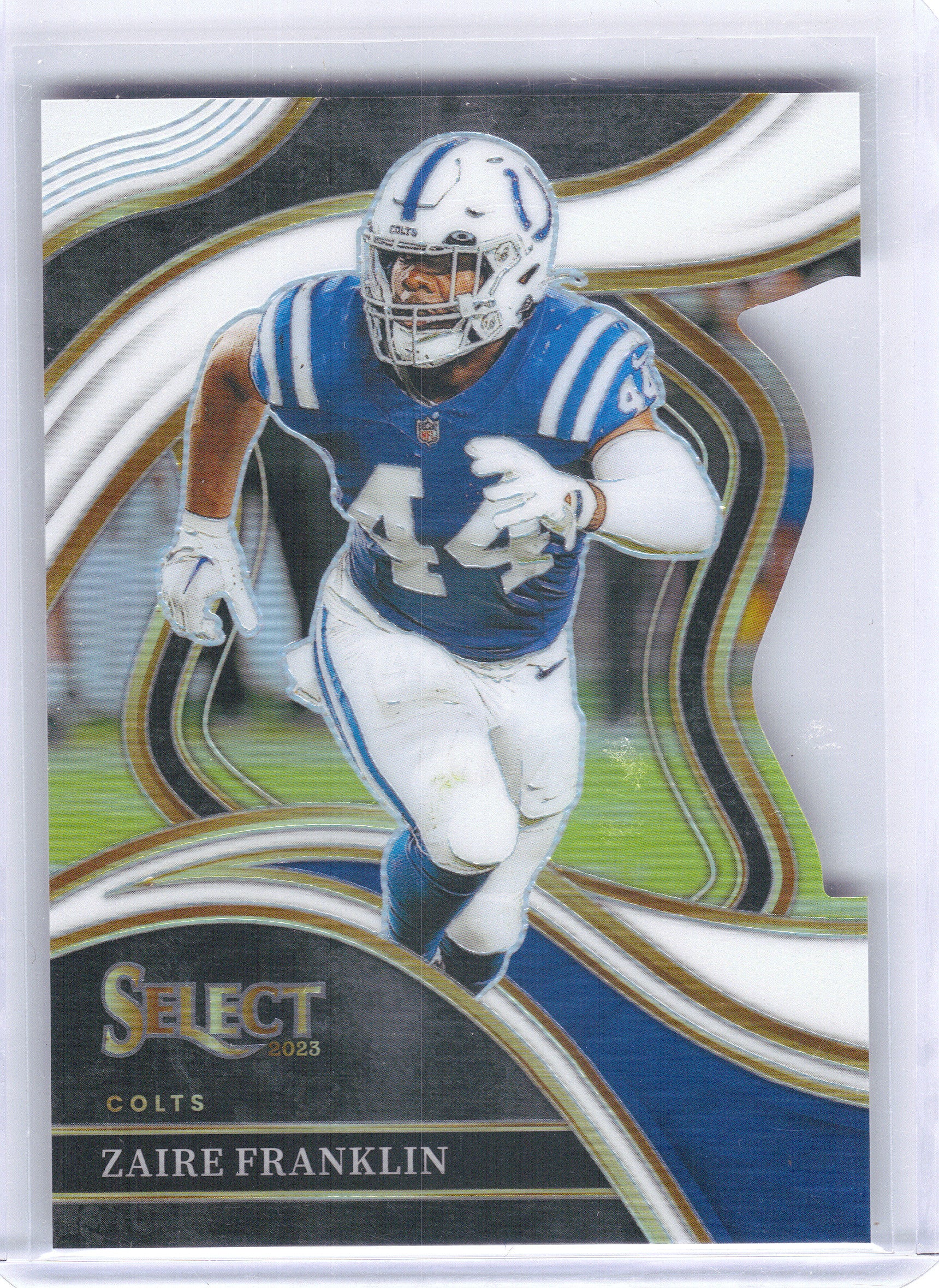2023 Panini Select #203 Zaire Franklin Silver Prizms Indianapolis Colts