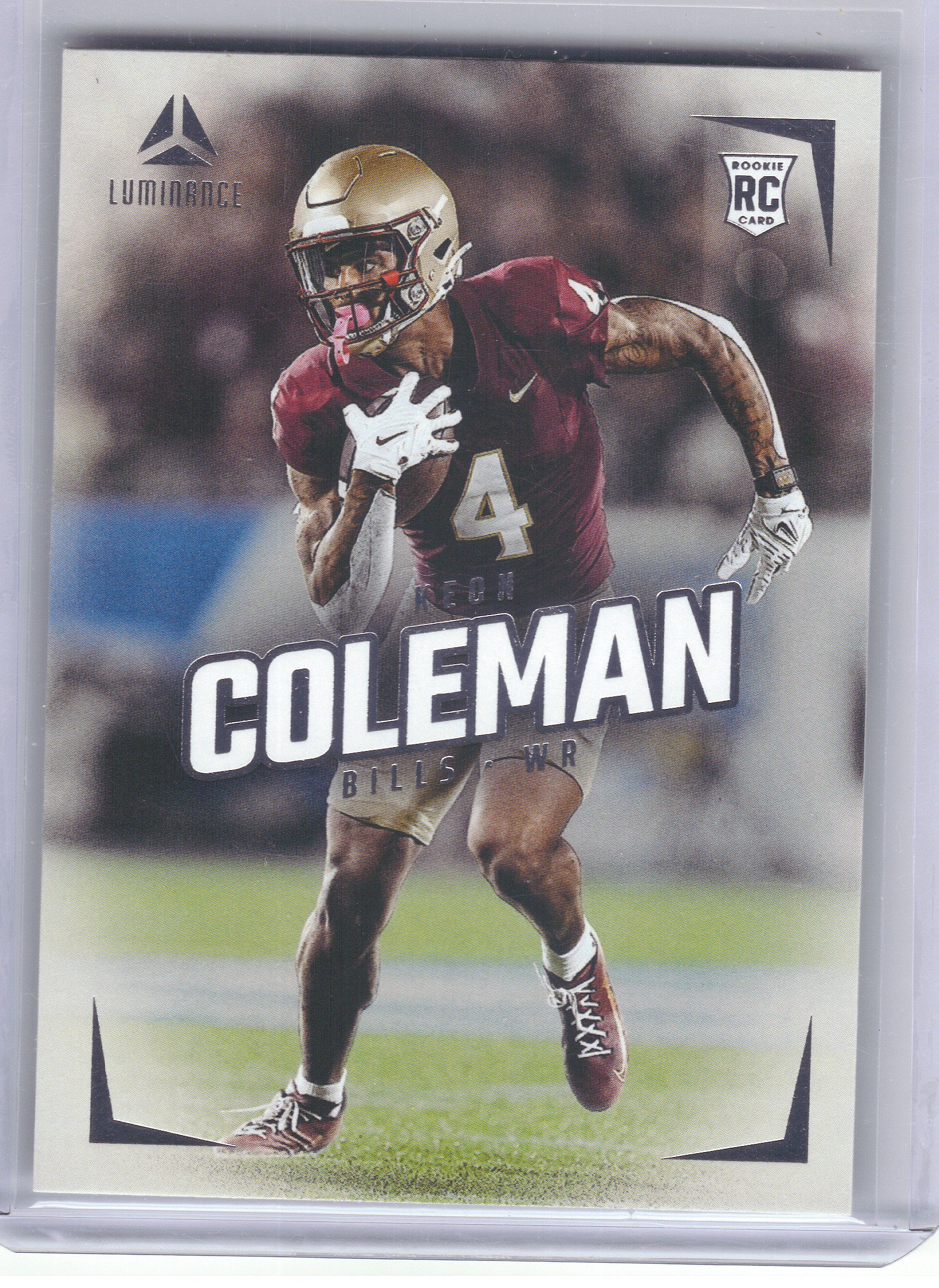 2024 Panini Luminance #123 Keon Coleman Buffalo Bills RC