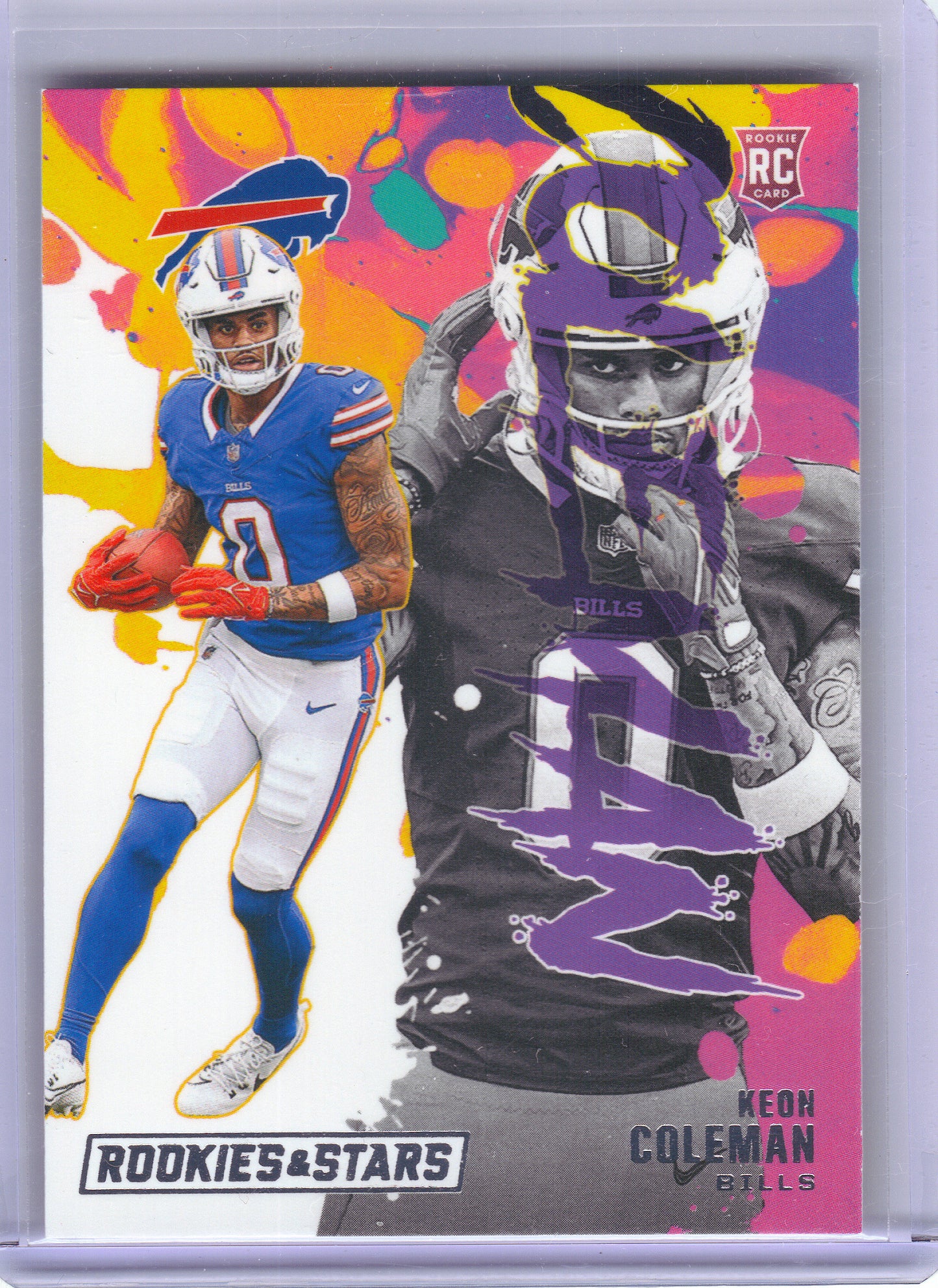 2024 Panini Rookies & Stars #RE-KCN Keon Coleman Rookie Exclusive Buffalo Bills