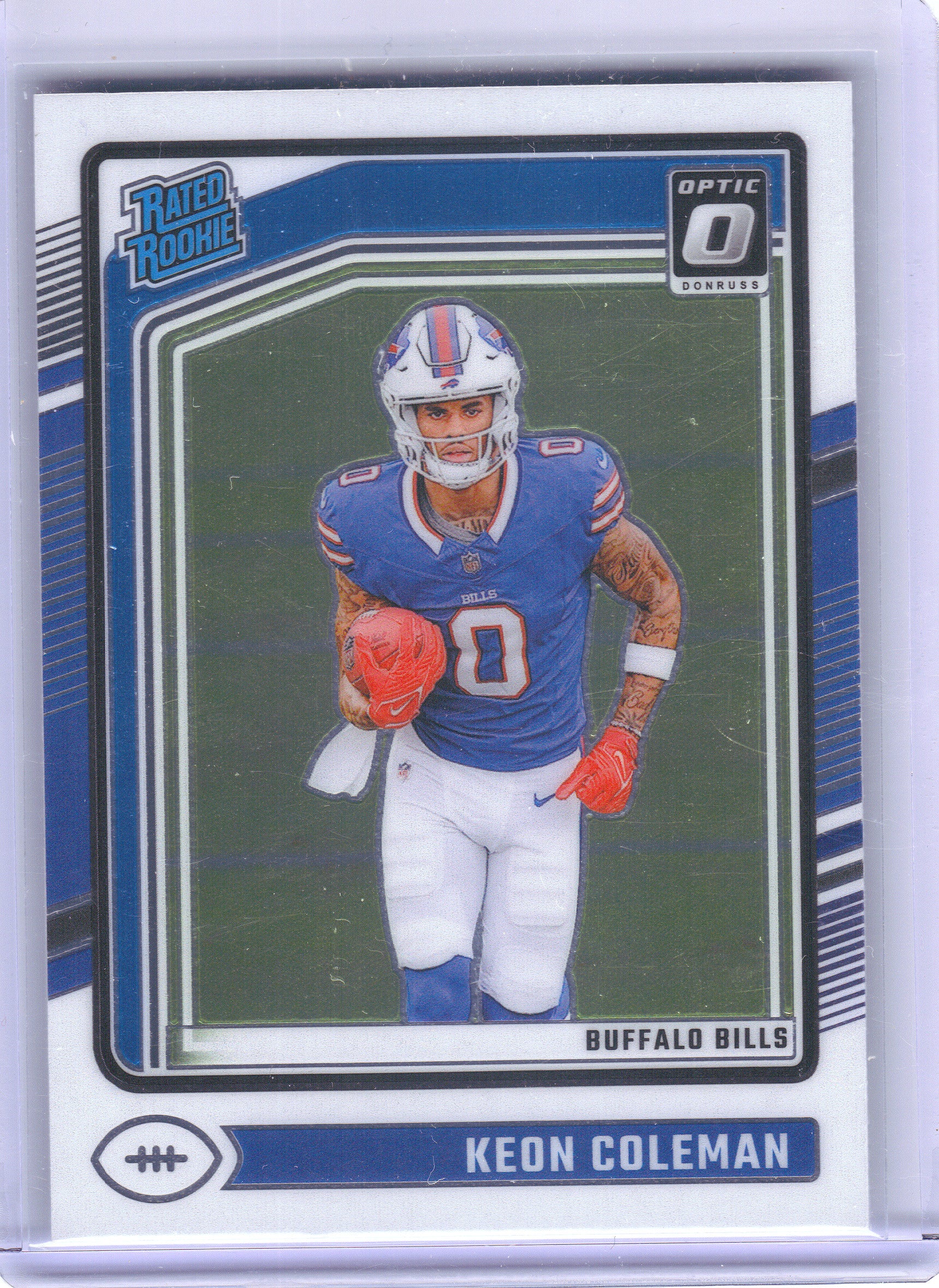 2024 Donruss Optic #263 Keon Coleman Buffalo Bills RC