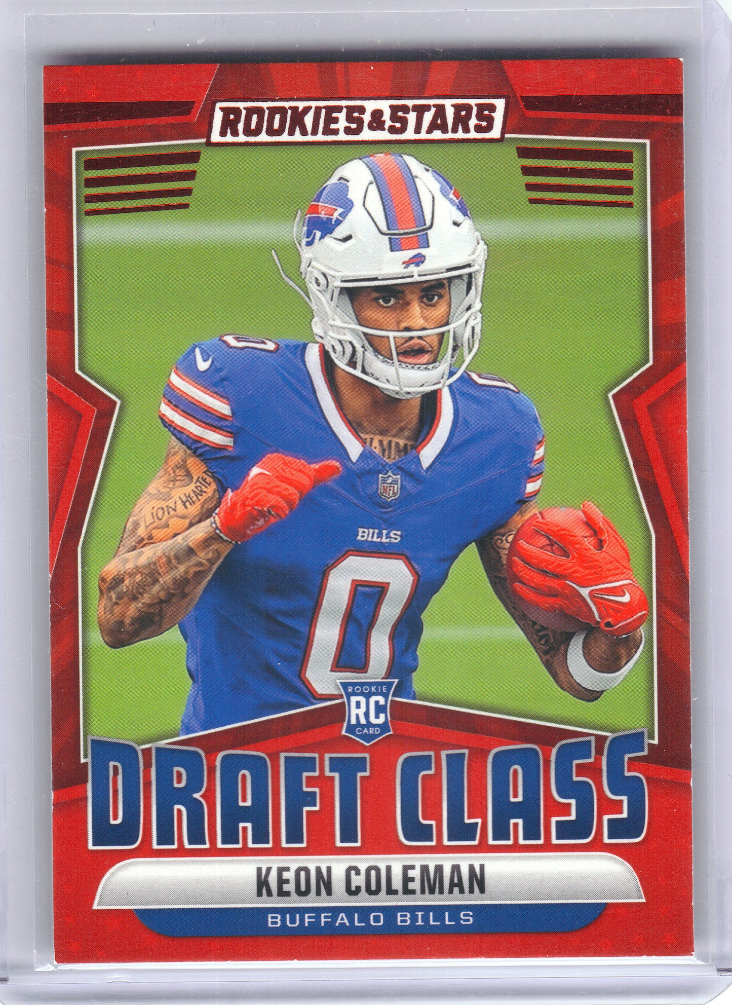 2024 Panini Rookies & Stars #DC-KCN Keon Coleman Draft Class Longevity Buffalo Bills