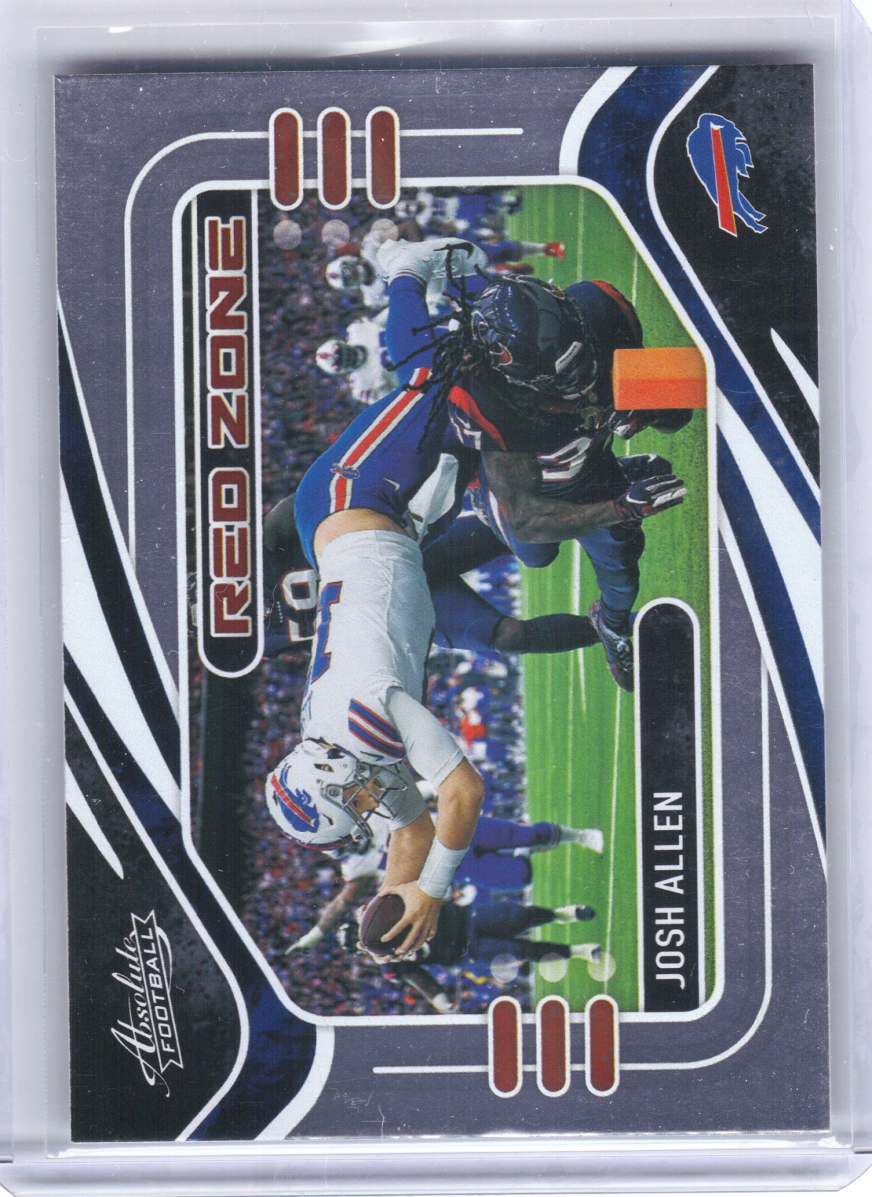 2021 Panini Absolute #RZ1 Josh Allen Red Zone Buffalo Bills