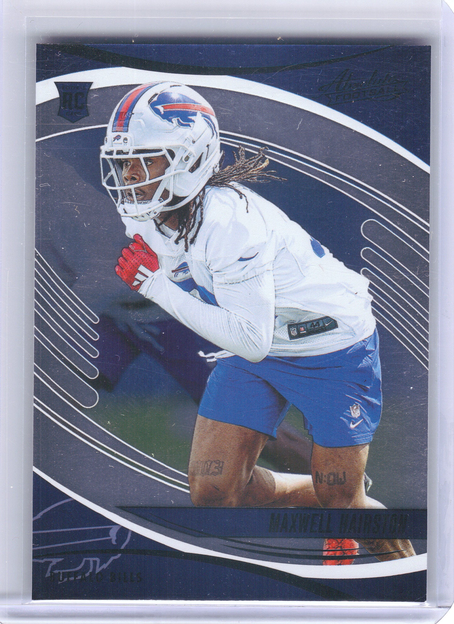 2025 Panini Absolute #159 Maxwell Hairston Black Buffalo Bills RC