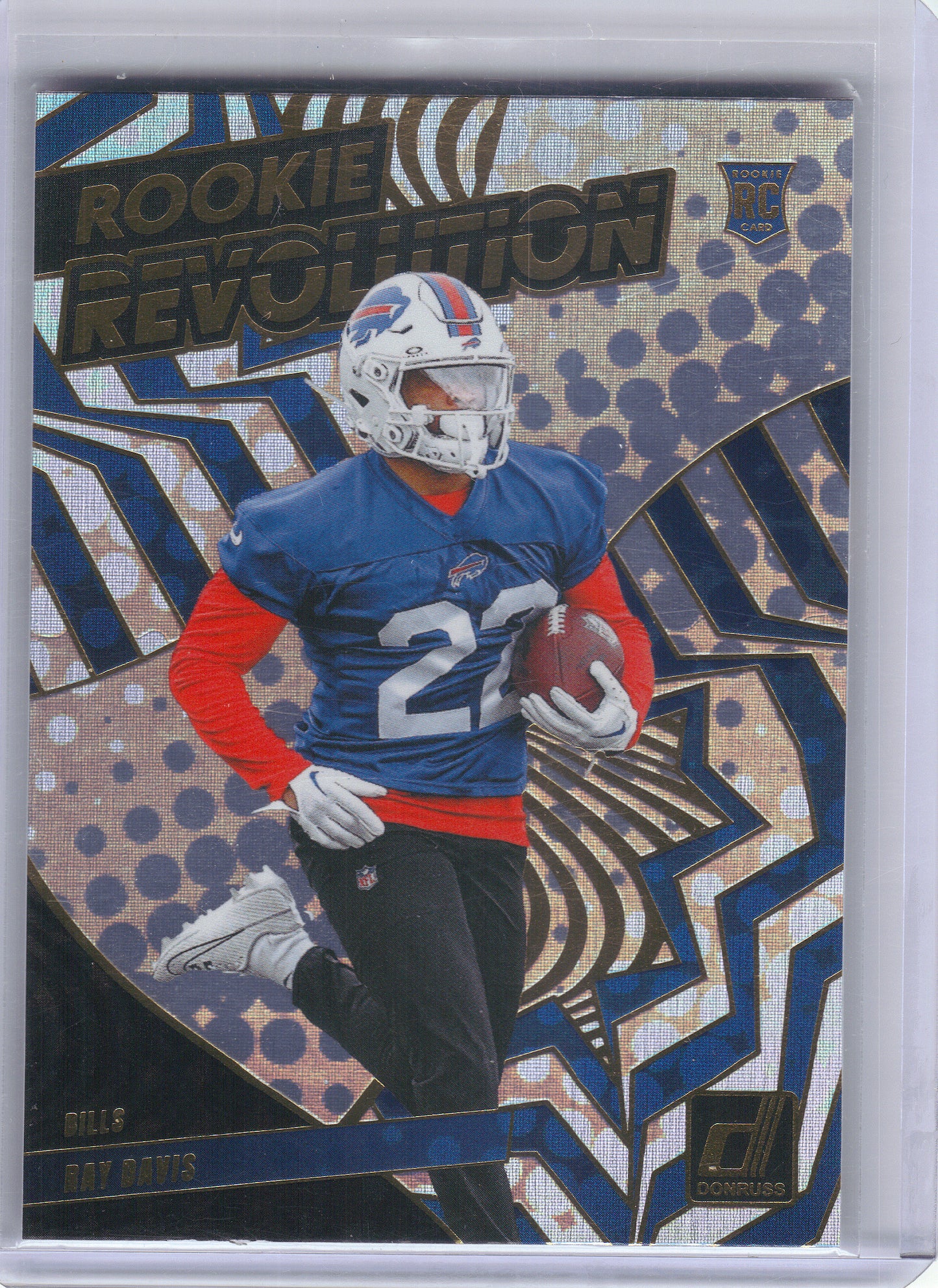 2024 Donruss #37 Ray Davis Rookie Revolution Buffalo Bills