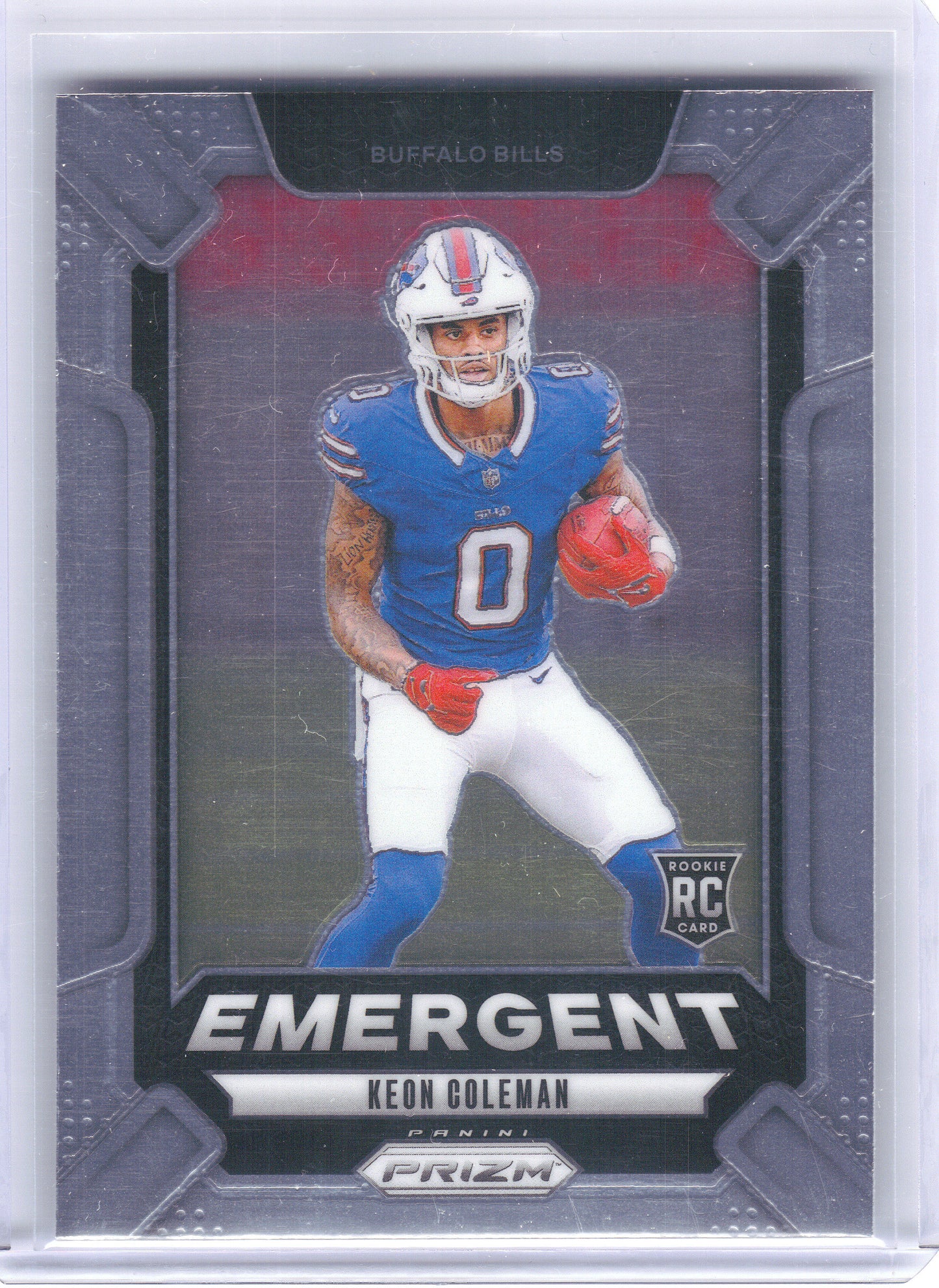 2024 Panini Prizm #16 Keon Coleman Emergent Buffalo Bills