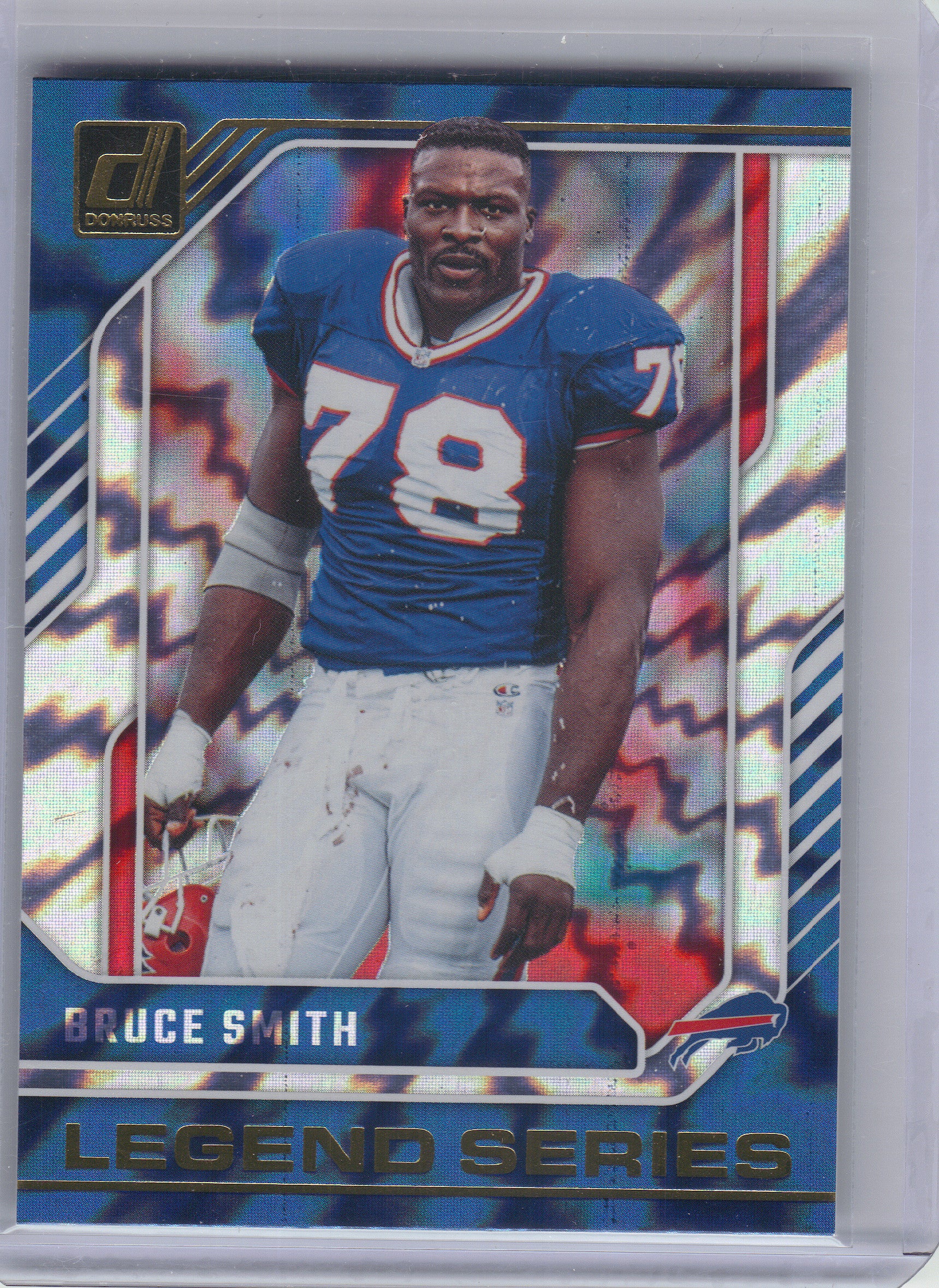 2024 Donruss #8 Bruce Smith Legend Series Buffalo Bills
