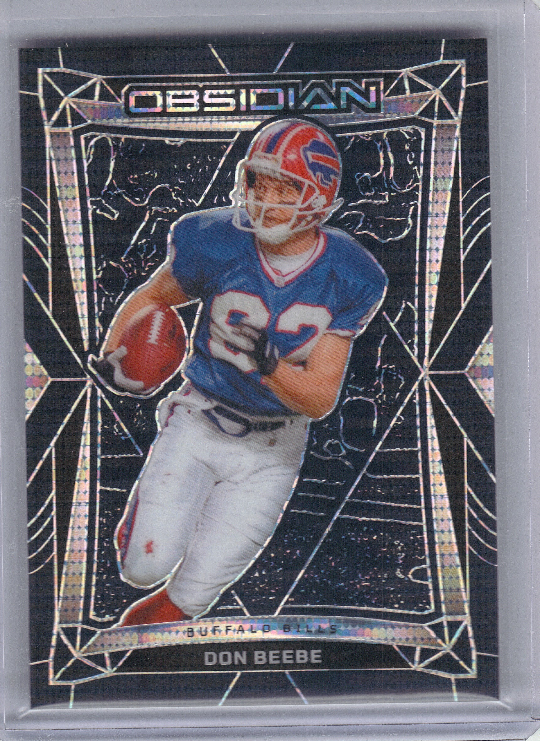 2024 Panini Obsidian #24 Don Beebe Buffalo Bills