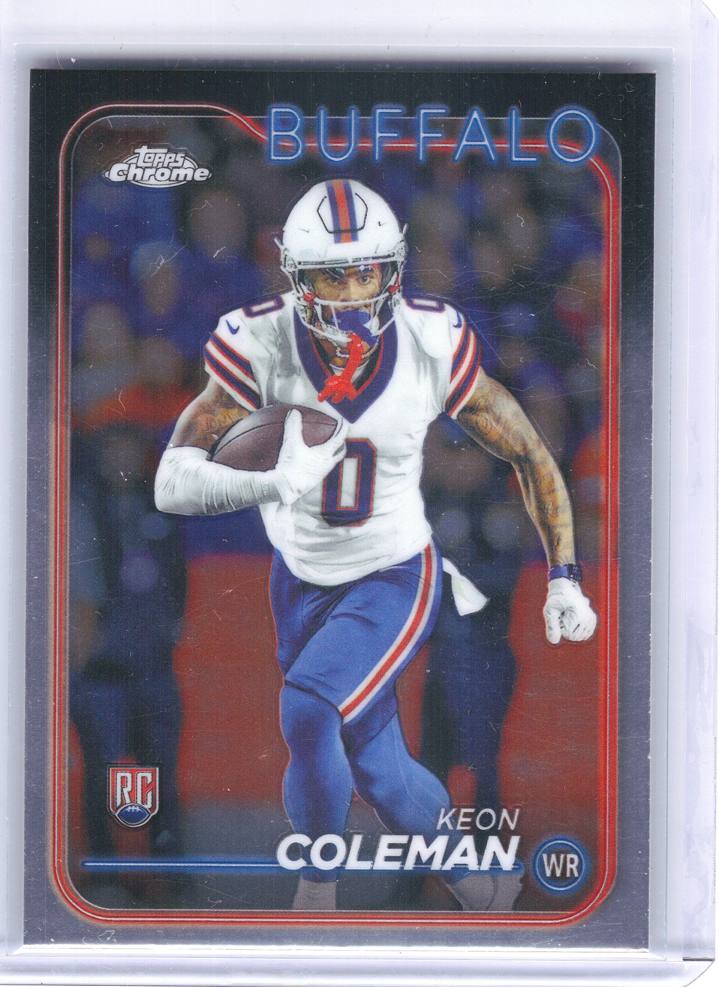 2024 Topps Chrome #209 Keon Coleman Buffalo Bills RC