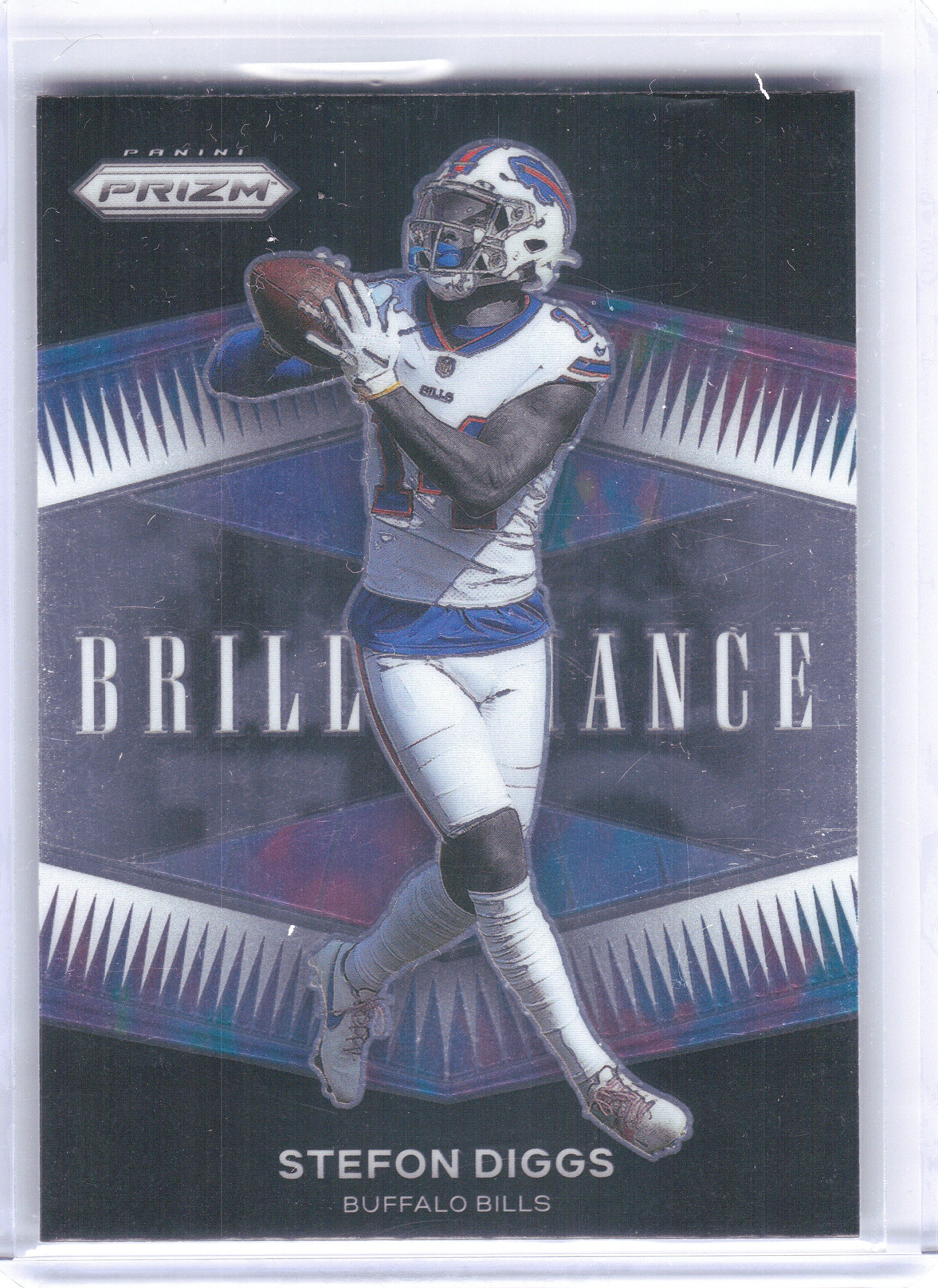 2021 Panini Prizm #B-18 Stefon Diggs Brilliance Buffalo Bills