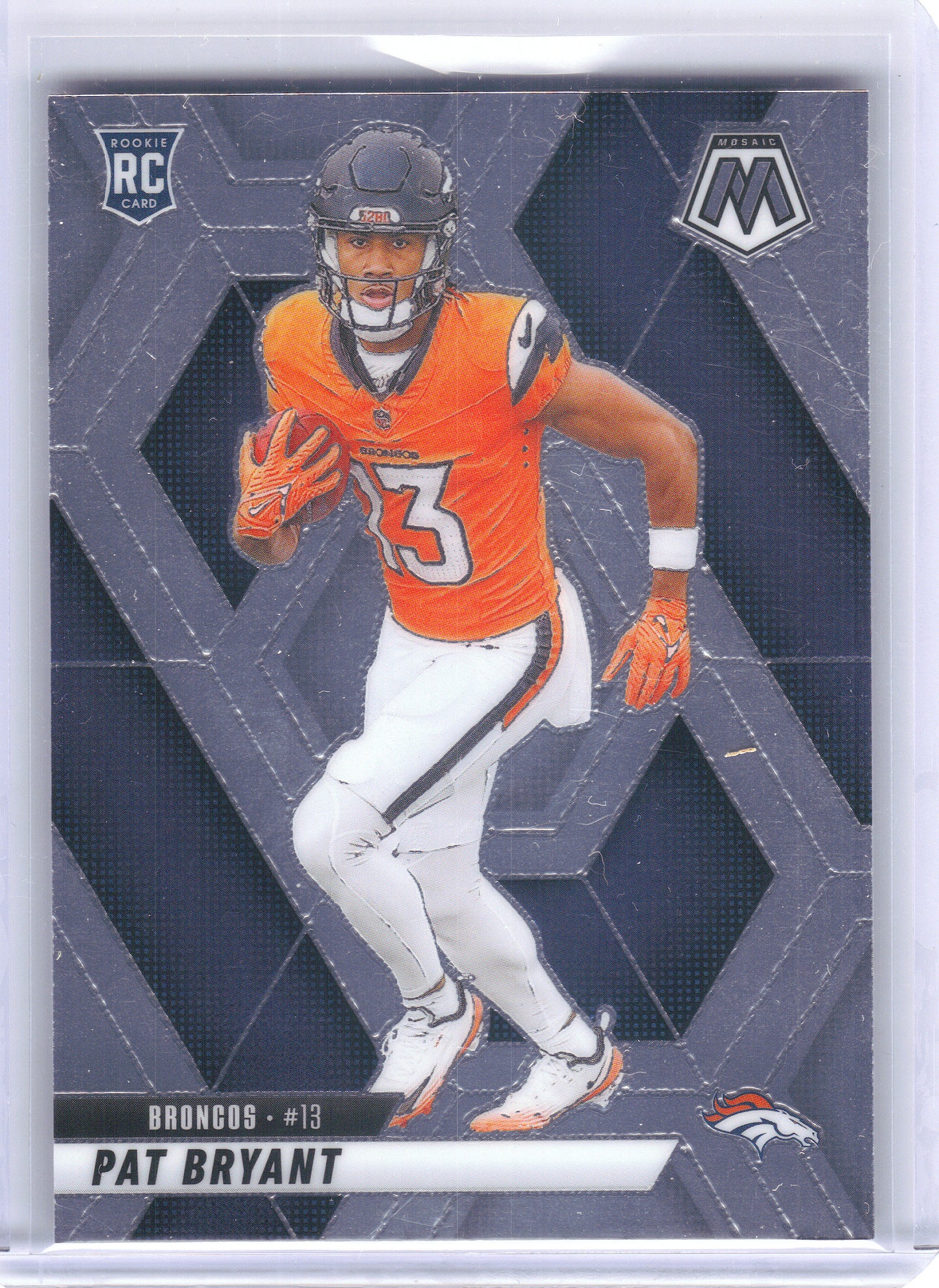 2025 Panini Mosaic #379 Pat Bryant Denver Broncos RC