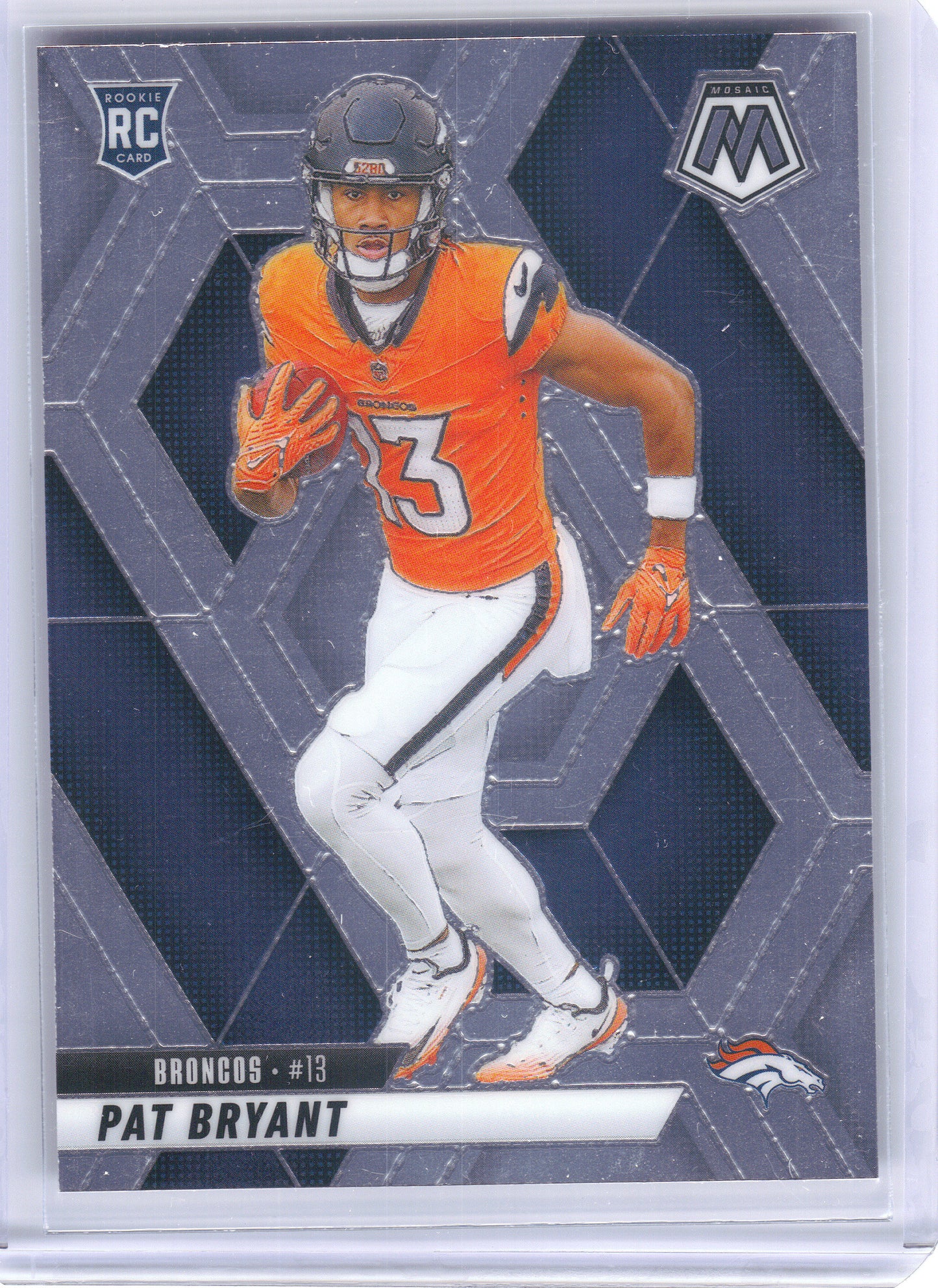2025 Panini Mosaic #379 Pat Bryant x Denver Broncos RC
