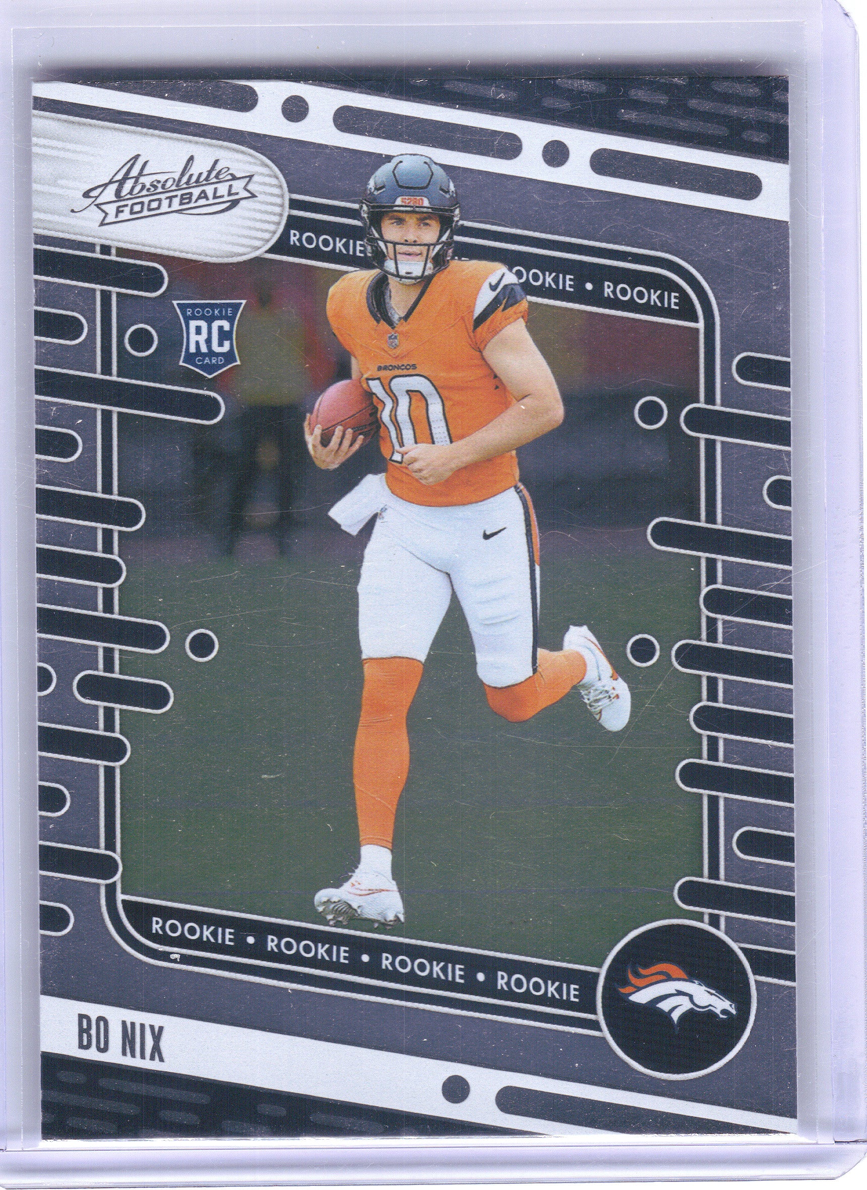 2024 Panini Absolute #112 Bo Nix Retail Denver Broncos RC