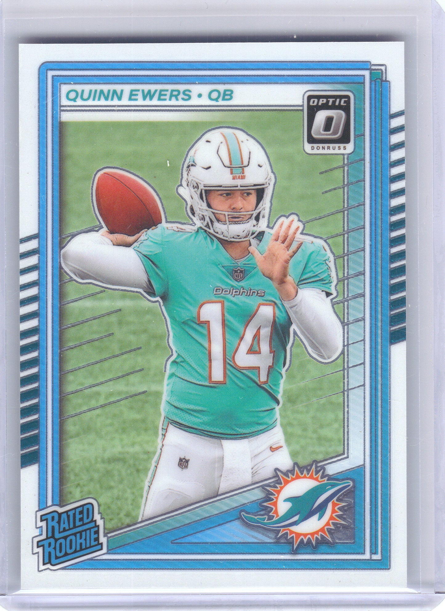2025 Donruss #342 Quinn Ewers Miami Dolphins RC