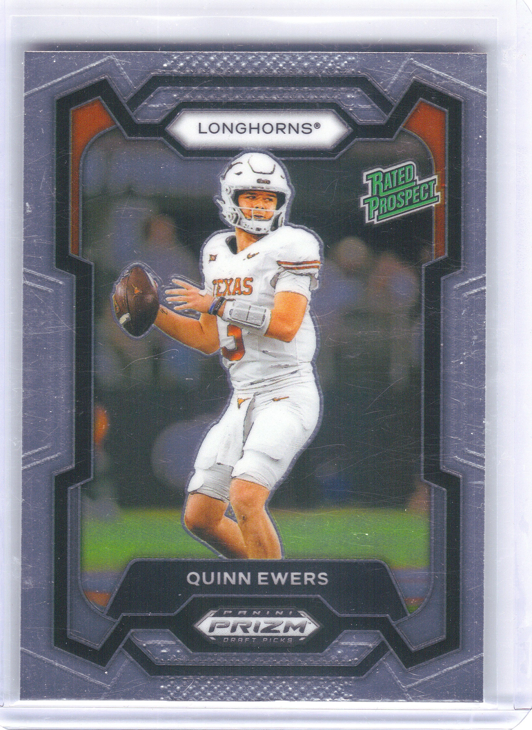 2024 Panini Prizm Draft Picks #191 Quinn Ewers Texas Longhorns