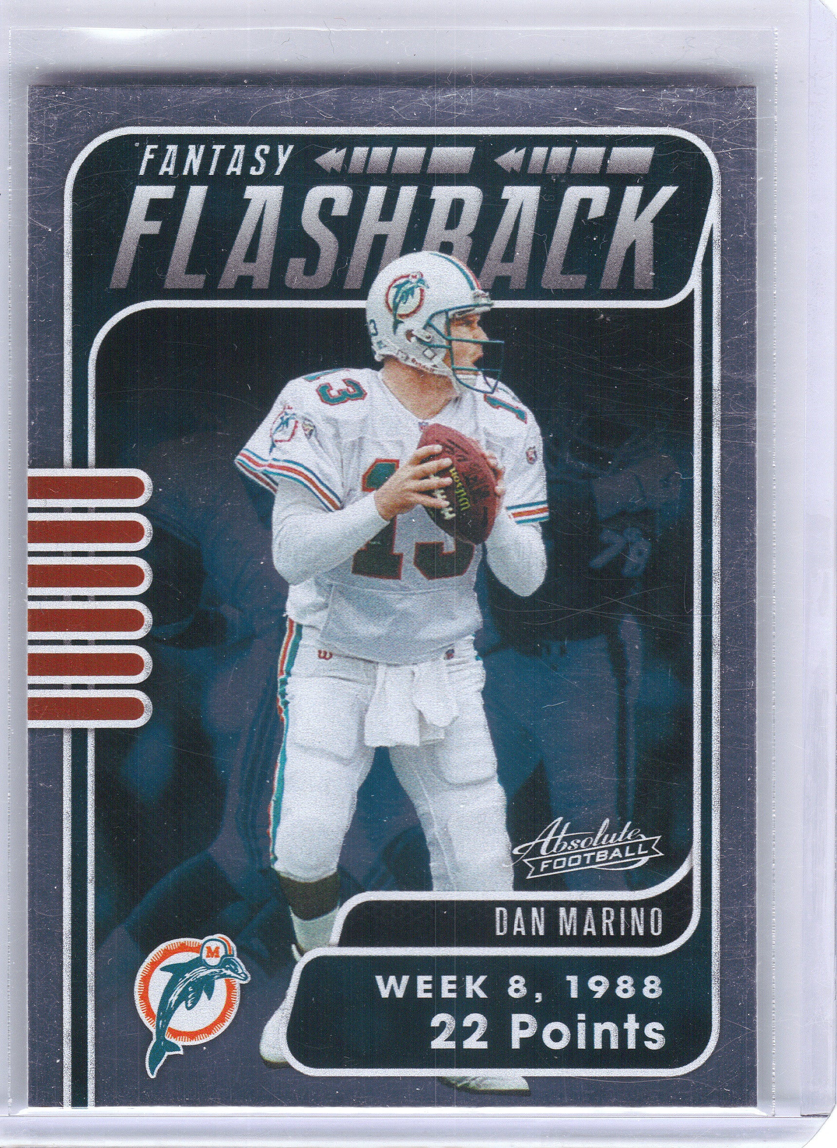 2020 Panini Absolute #FF-DM Dan Marino Fantasy Flashback Miami Dolphins