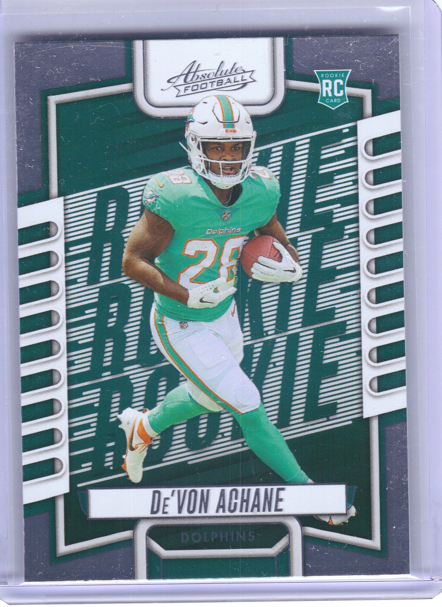 2023 Panini Absolute #130 De'Von Achane Retail Miami Dolphins RC