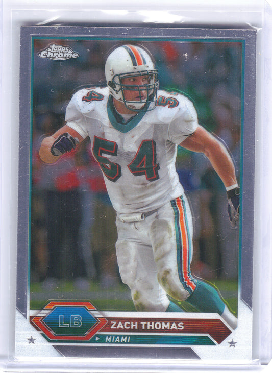 2023 Topps Composite #21 Zach Thomas Miami Dolphins