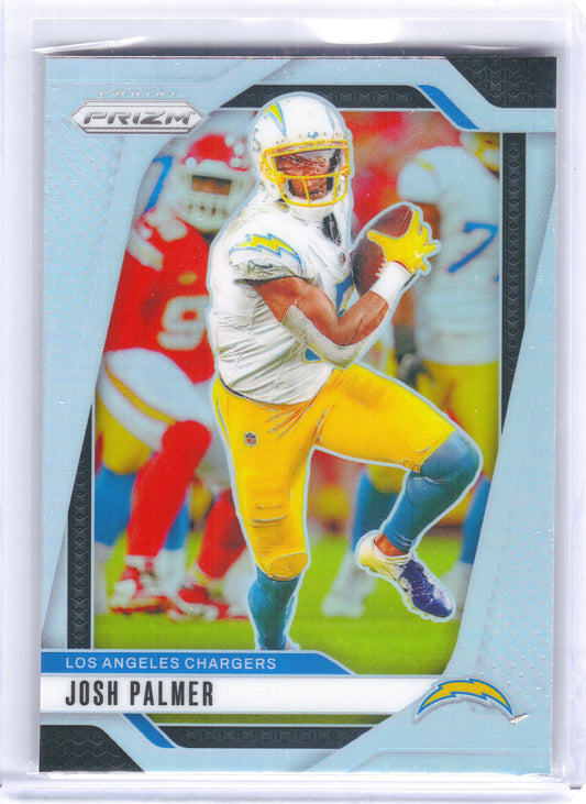 2024 Panini Prizm #159 Josh Palmer Silver Los Angeles Chargers