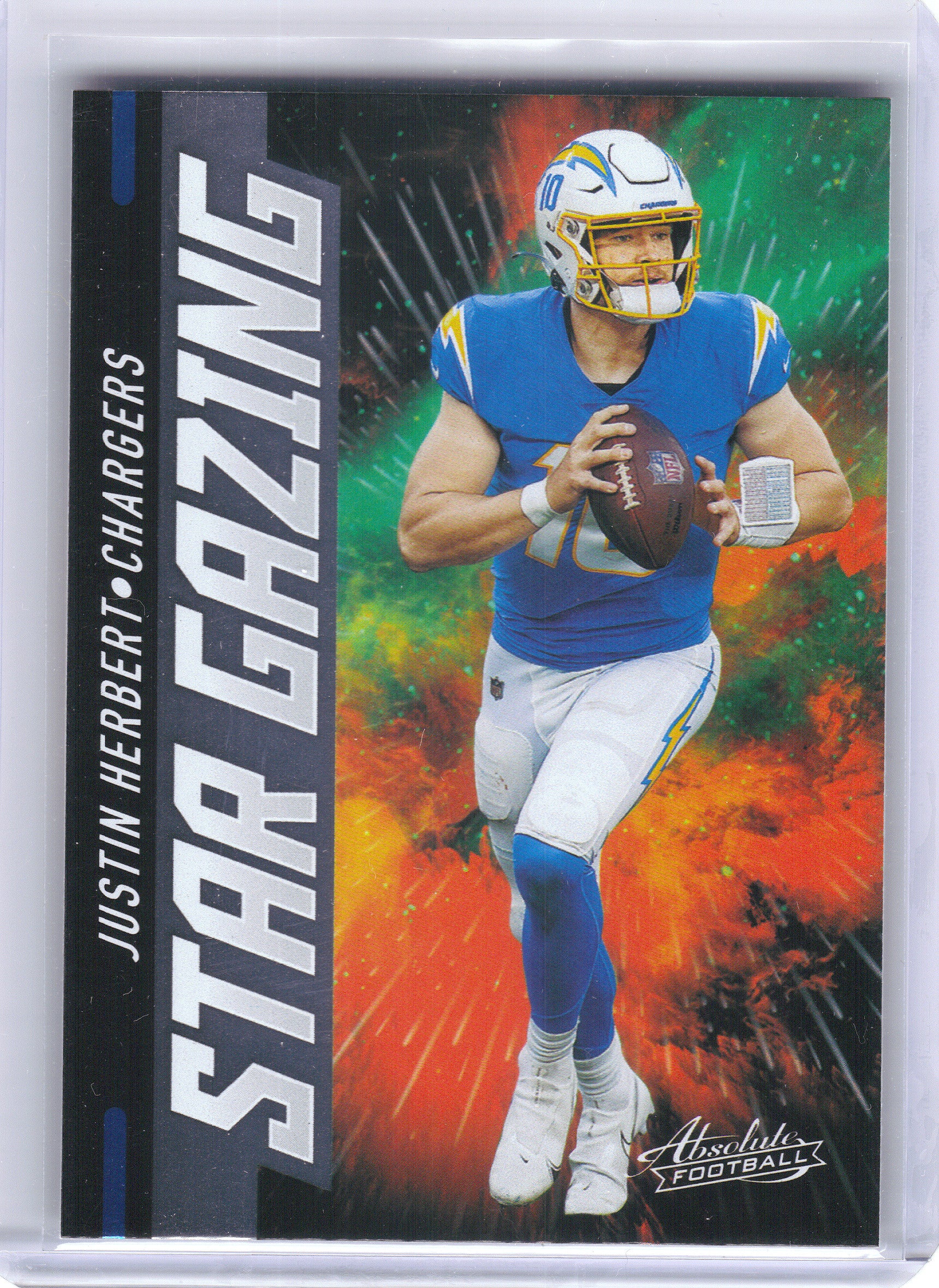 2021 Panini Absolute #SG6 Justin Herbert Star Gazing Los Angeles Chargers