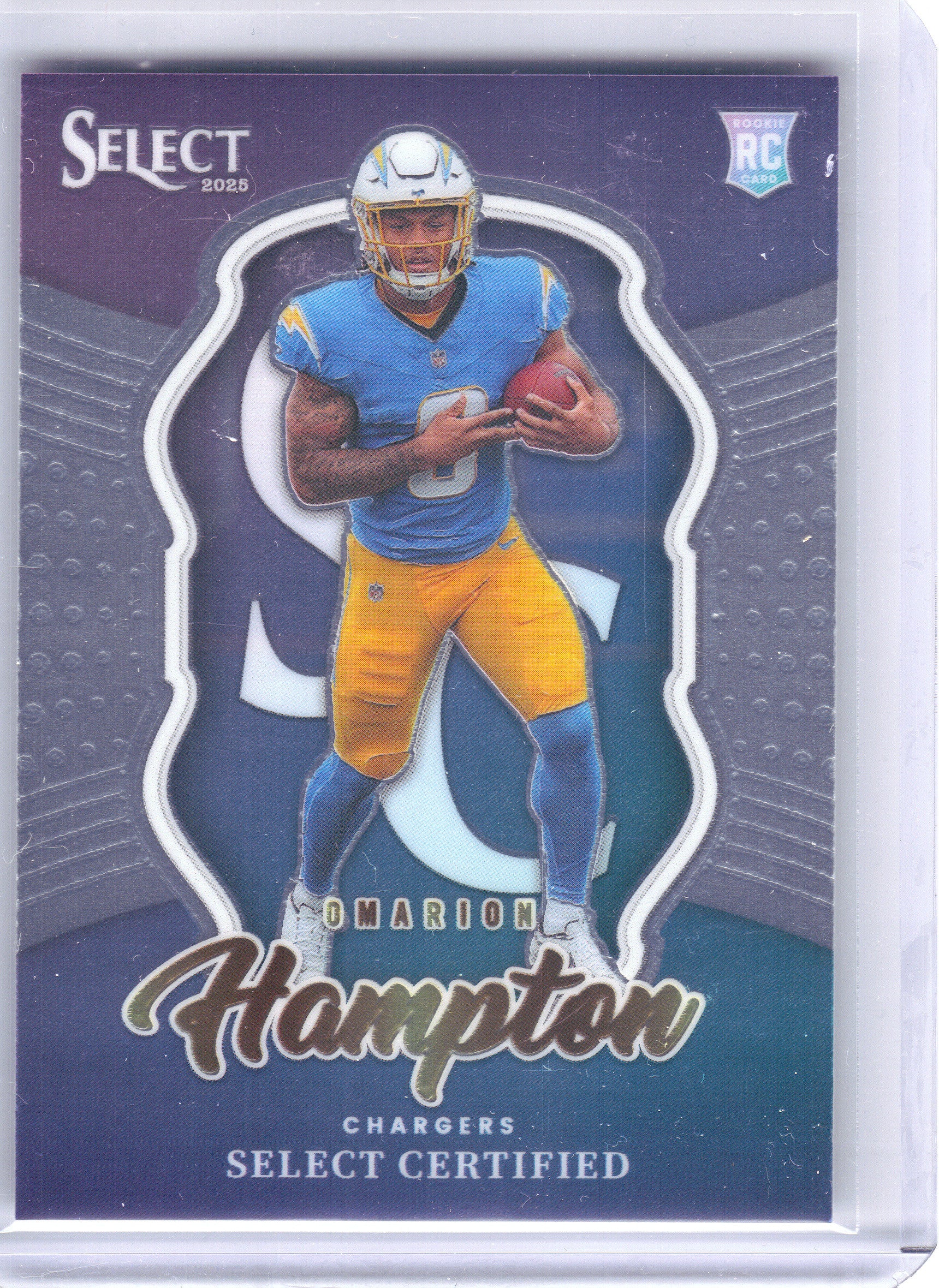 2025 Panini Select #5 Tetairoa McMillan Select Certified Rookies Carolina Panthers
