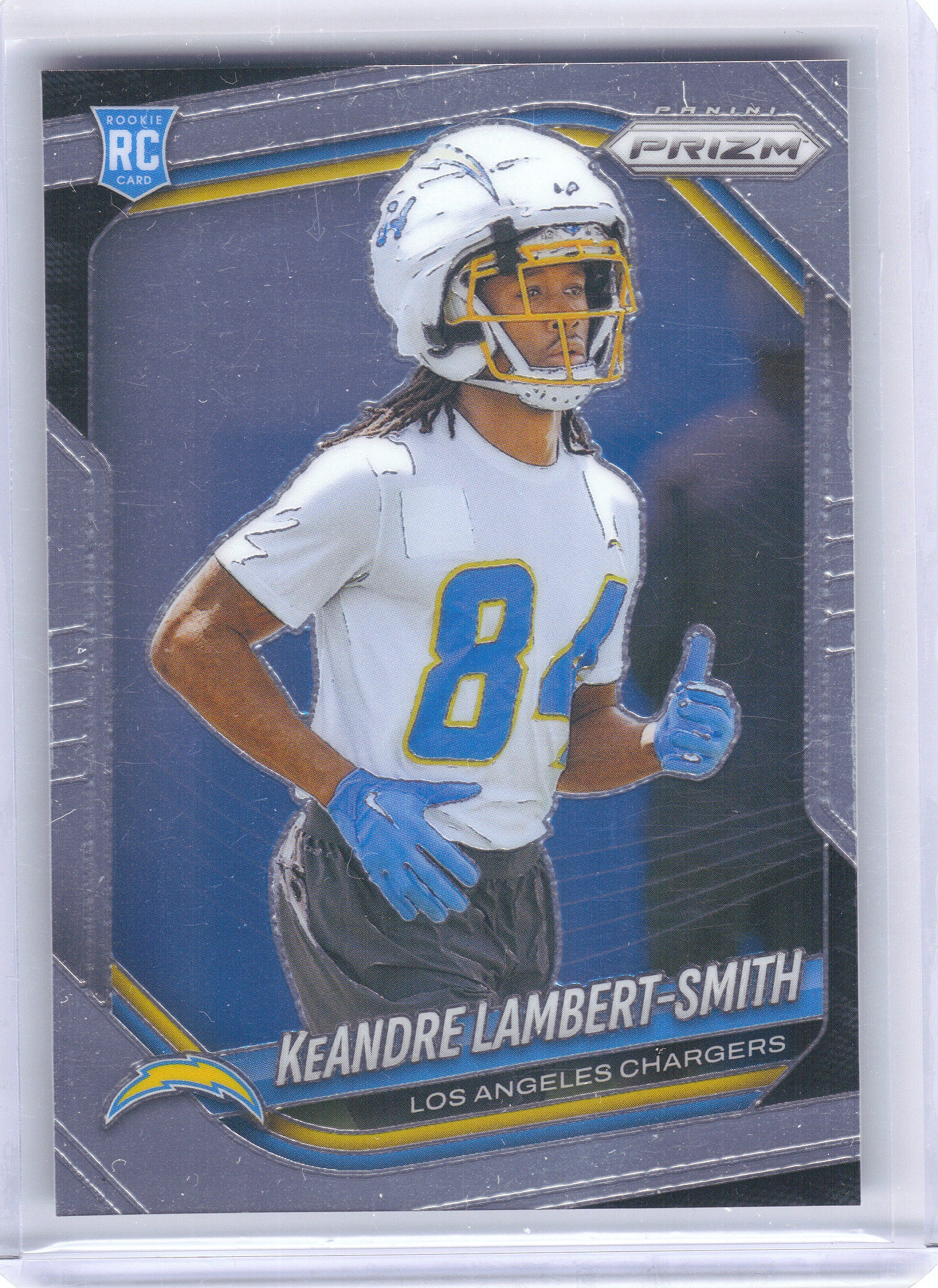 2025 Panini Prizm #349 KeAndre Lambert-Smith Los Angeles Chargers RC