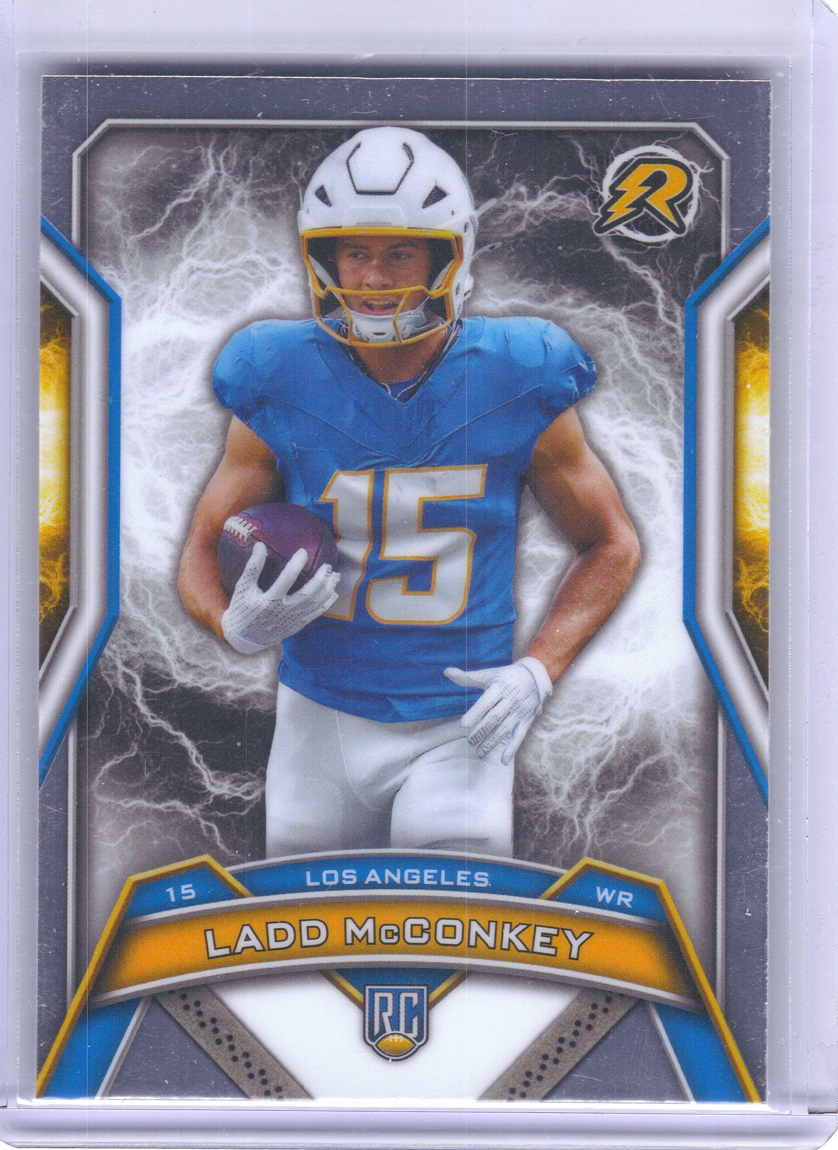 2024 Topps Resurgence #154 Ladd McConkey Los Angeles Chargers RC