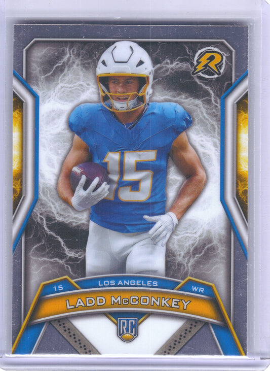 2024 Topps Resurgence #154 Ladd McConkey Los Angeles Chargers RC