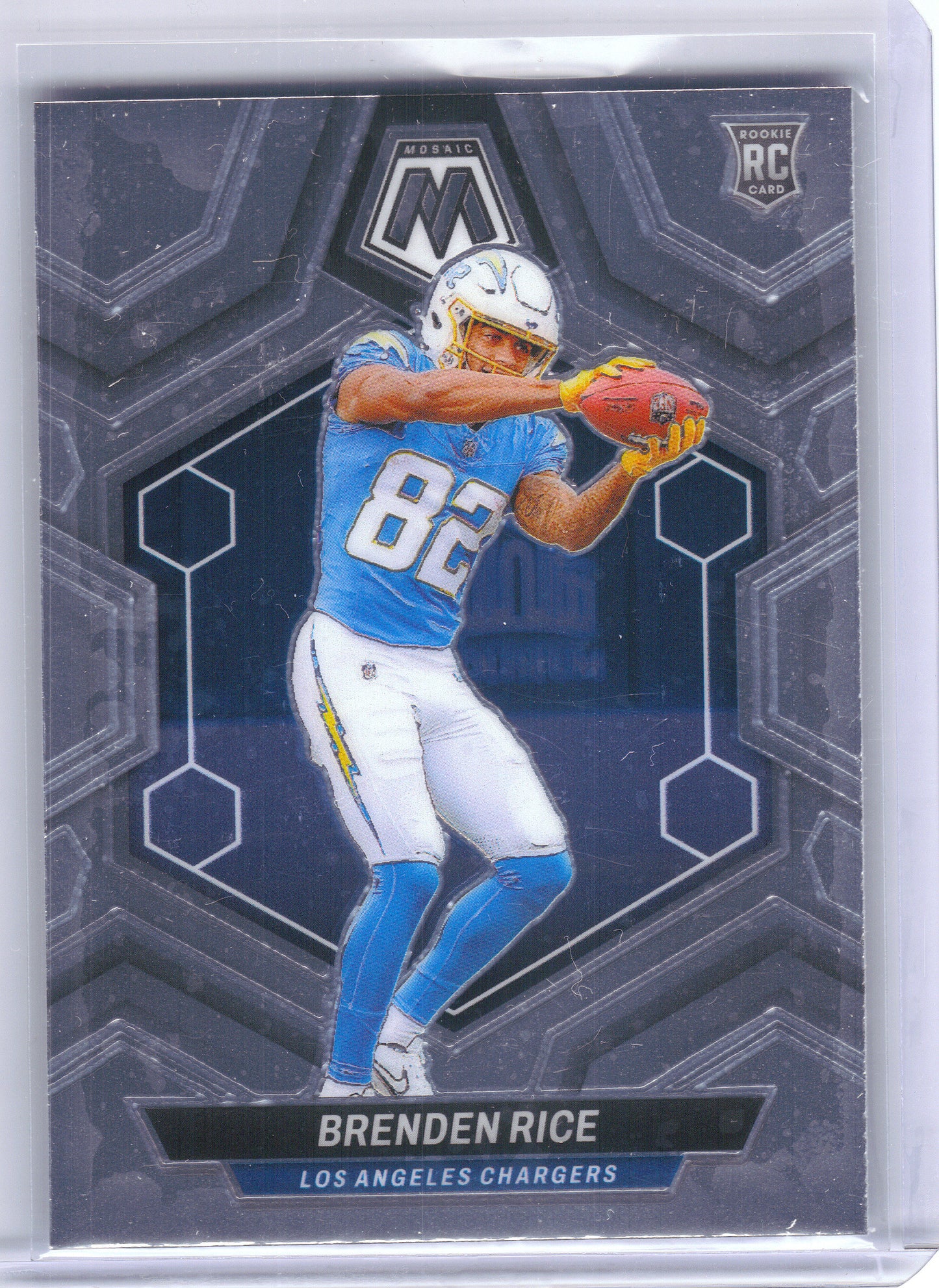 2024 Panini Mosaic #399 Brenden Rice Los Angeles Chargers RC