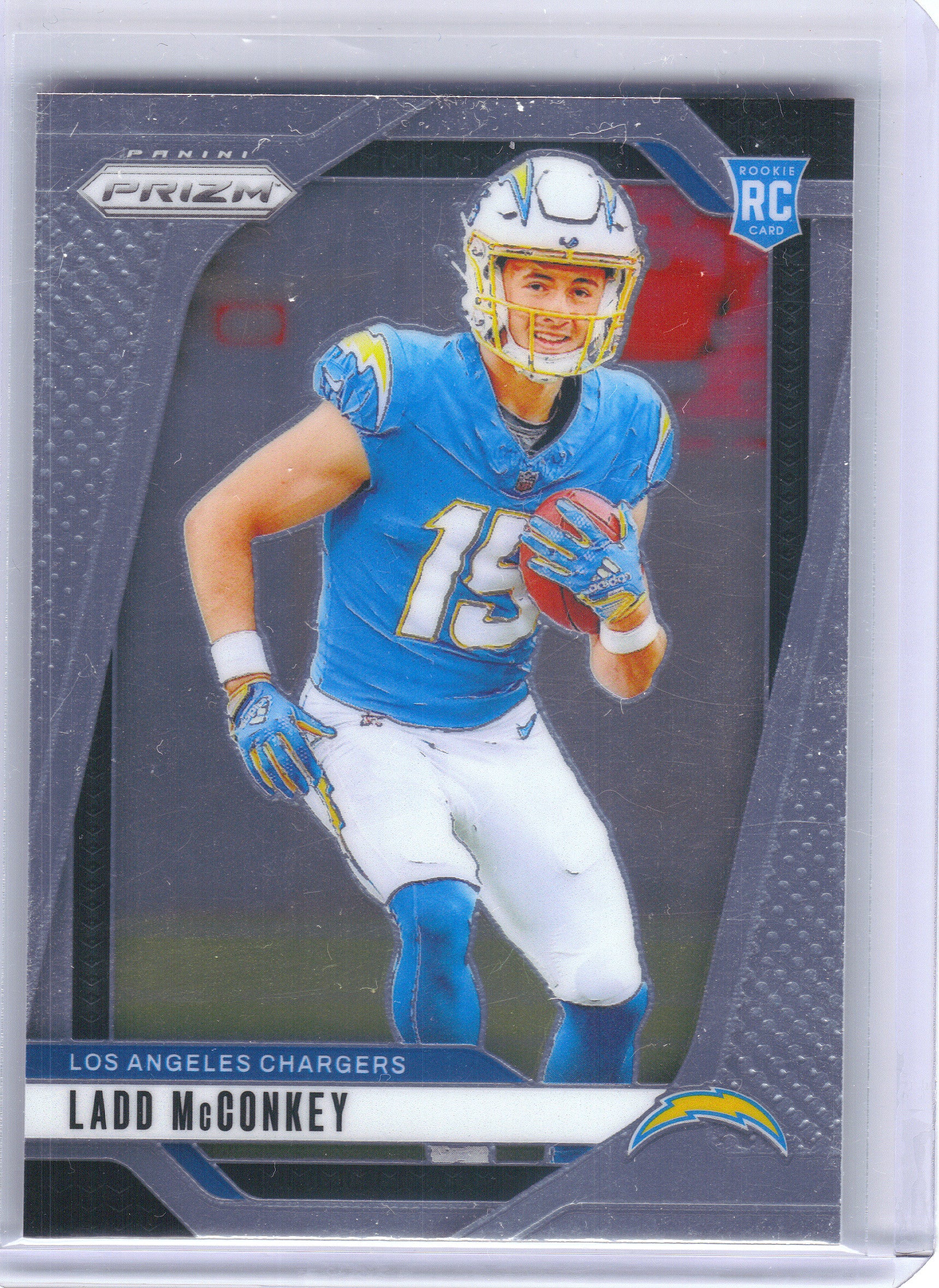 2024 Panini Prizm #365 Ladd McConkey Los Angeles Chargers RC