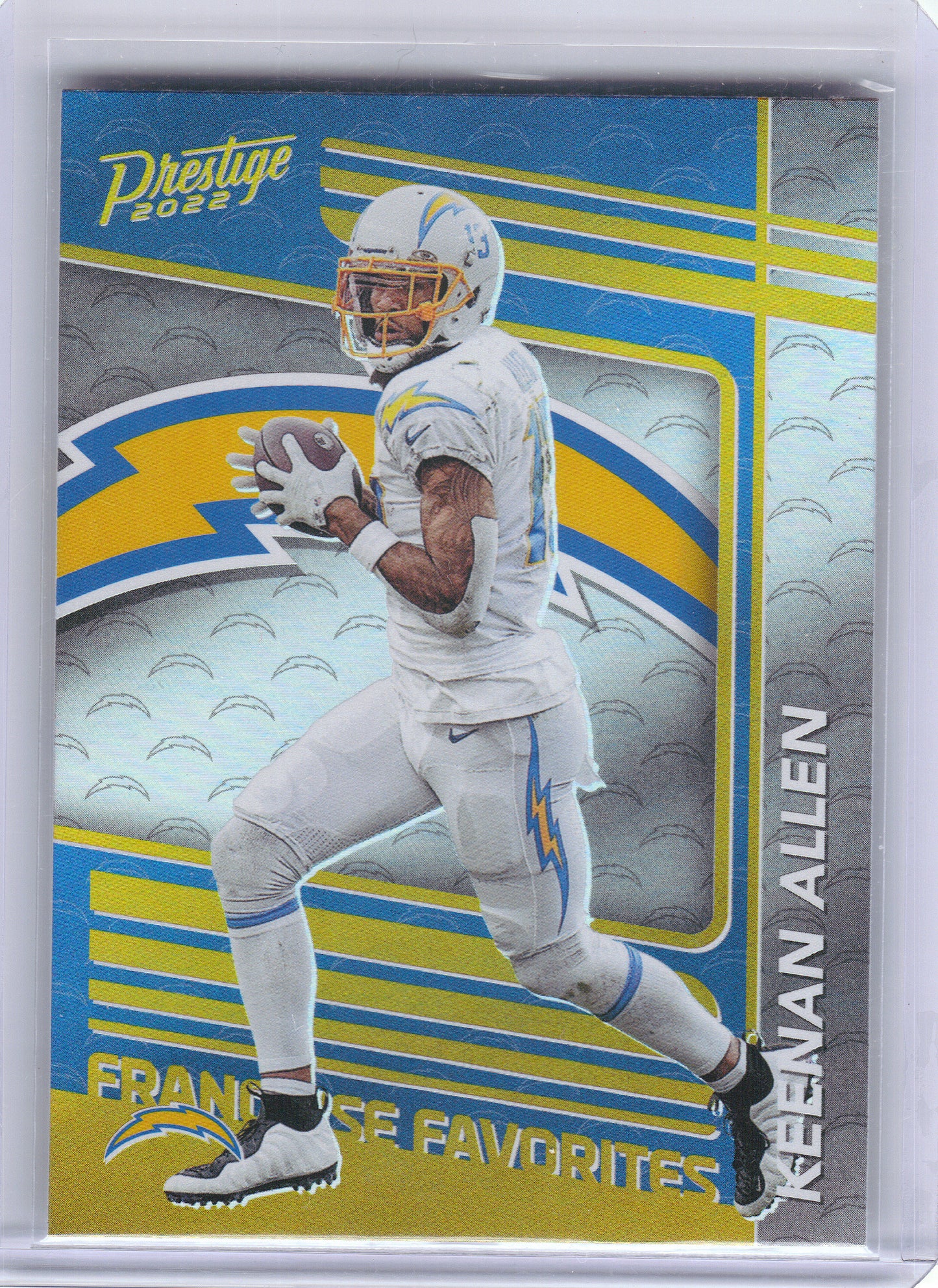 2022 Panini Prestige #FF-10 Keenan Allen Franchise Favorites Los Angeles Chargers