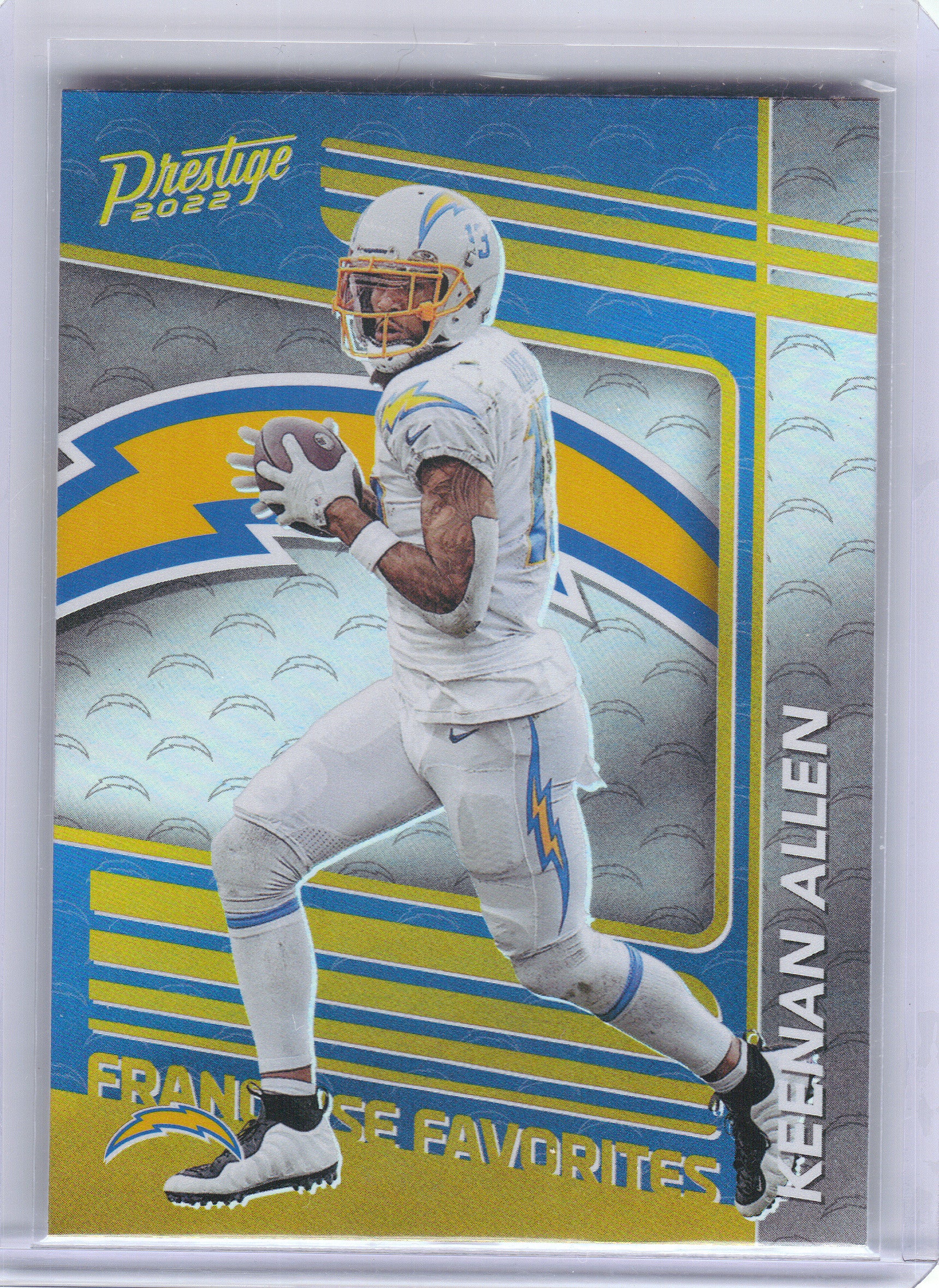 2022 Panini Prestige #FF-10 Keenan Allen Franchise Favorites Los Angeles Chargers